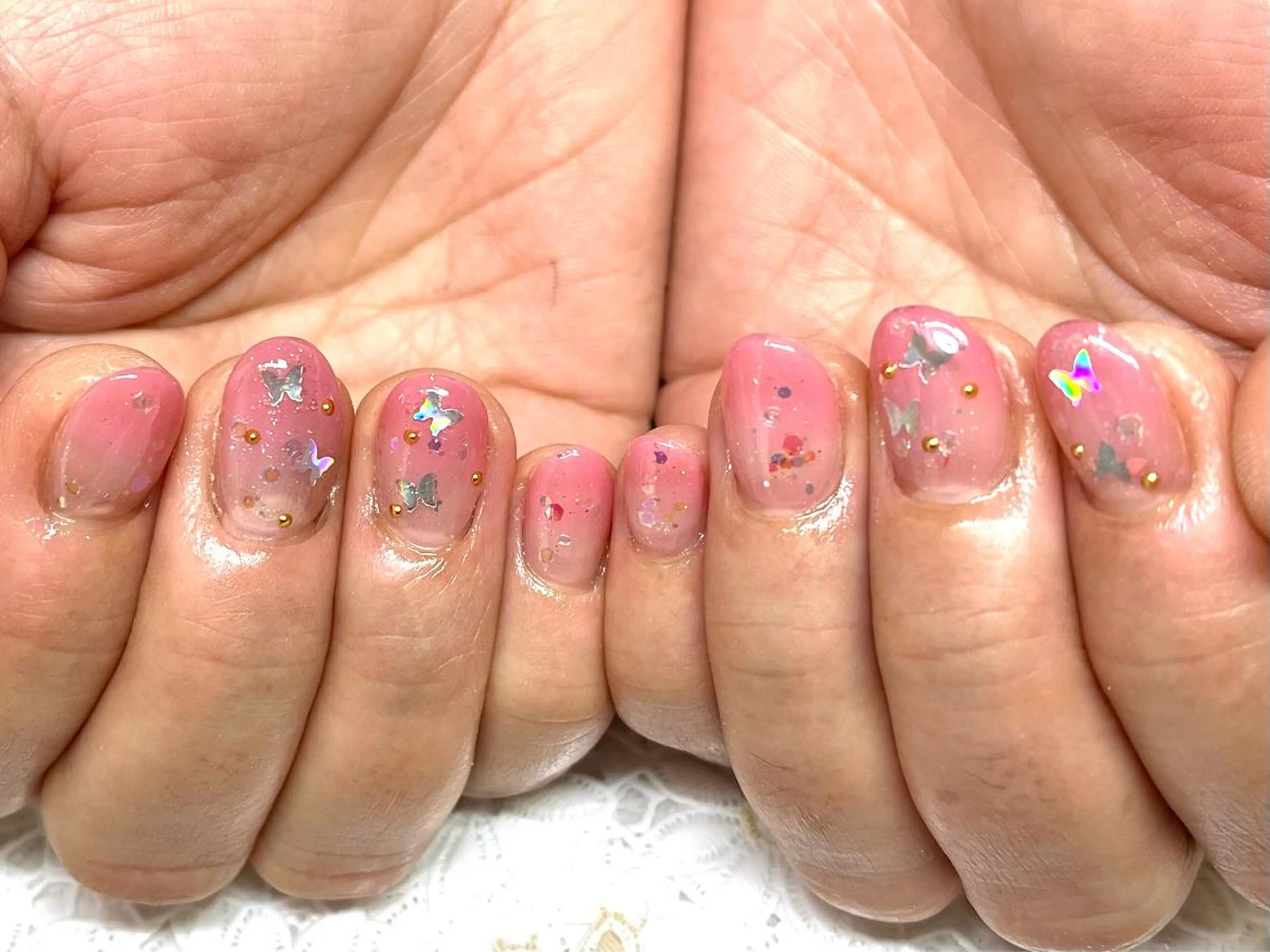 ネイル ジェルネイル 韓国ネイル パラジェル ハンドネイル nails' it...のネイルデザイン