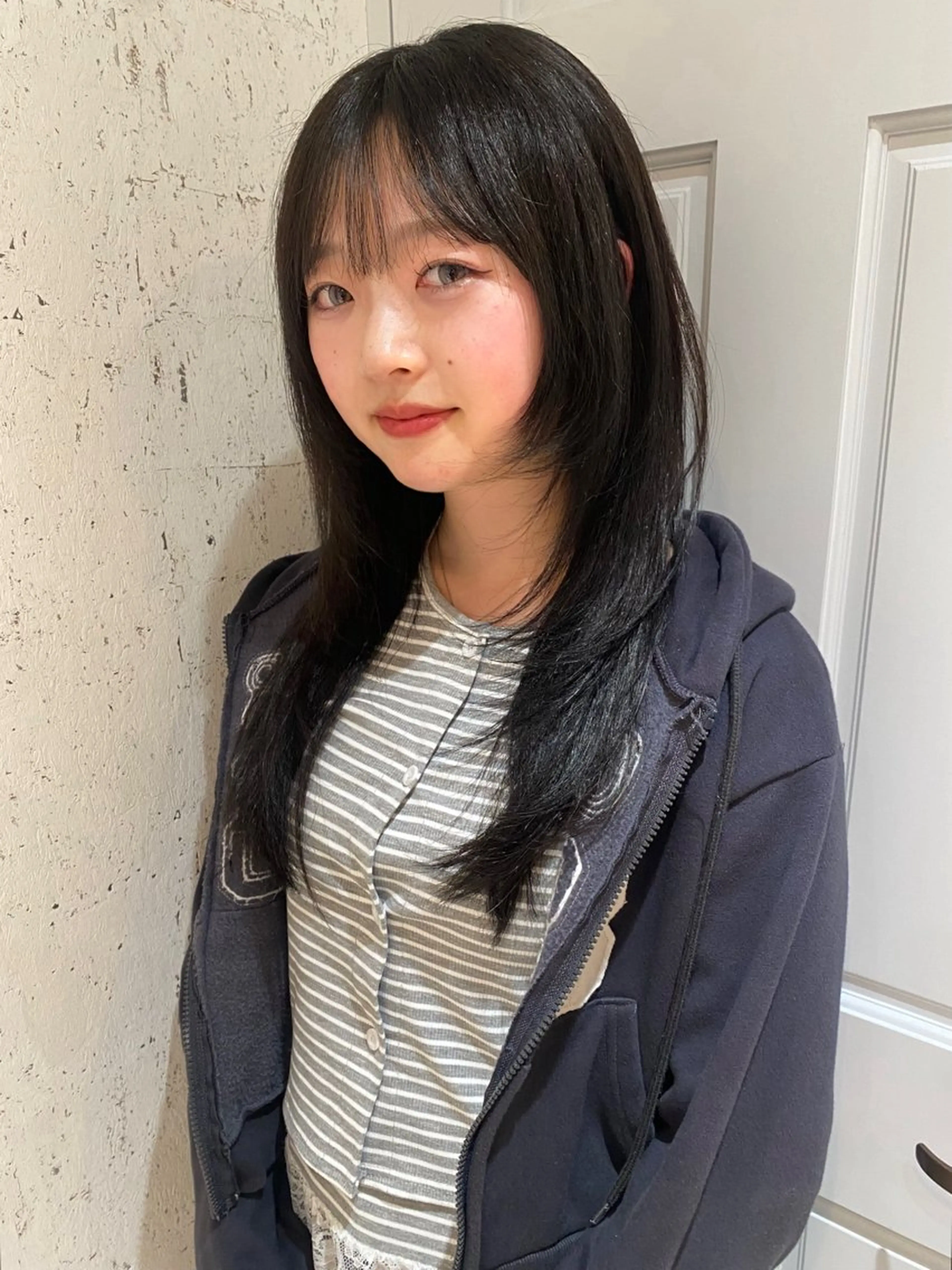 セミロング カラー カット ヘアカラー トリートメント mai / linoah˚✧のヘアスタイル