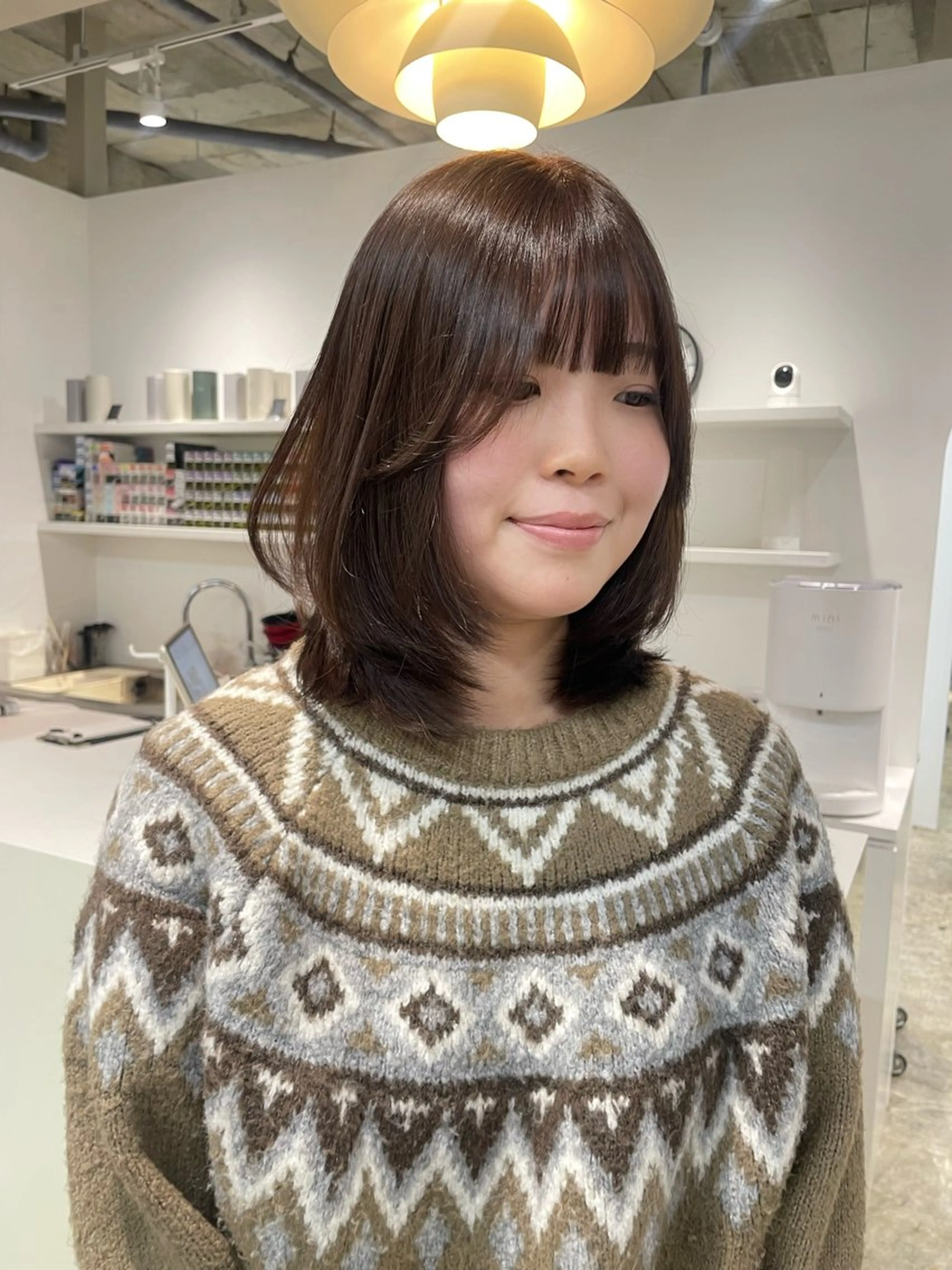 🩰人気No.1🩰🎀顔まわりカット+カラー+2stepトリートメントの写真