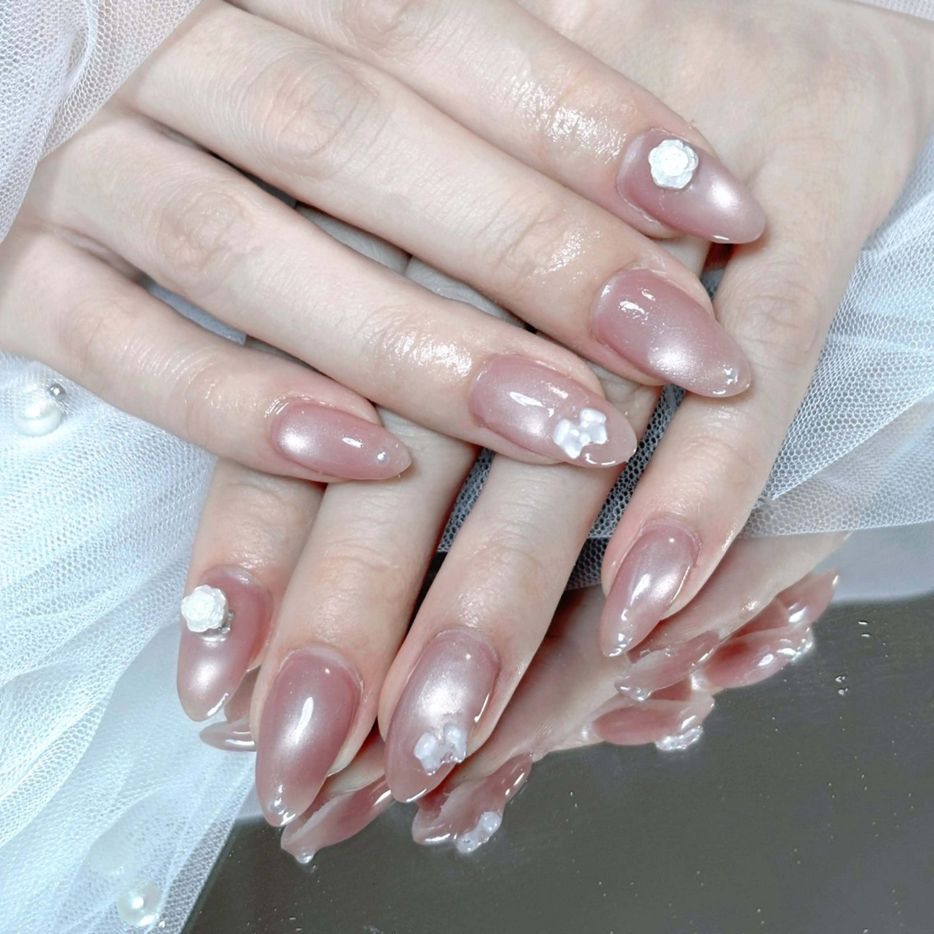 ネイル ハンドネイル ハンドケア you美nail所属・sunnynail 小桃のネイルデザイン