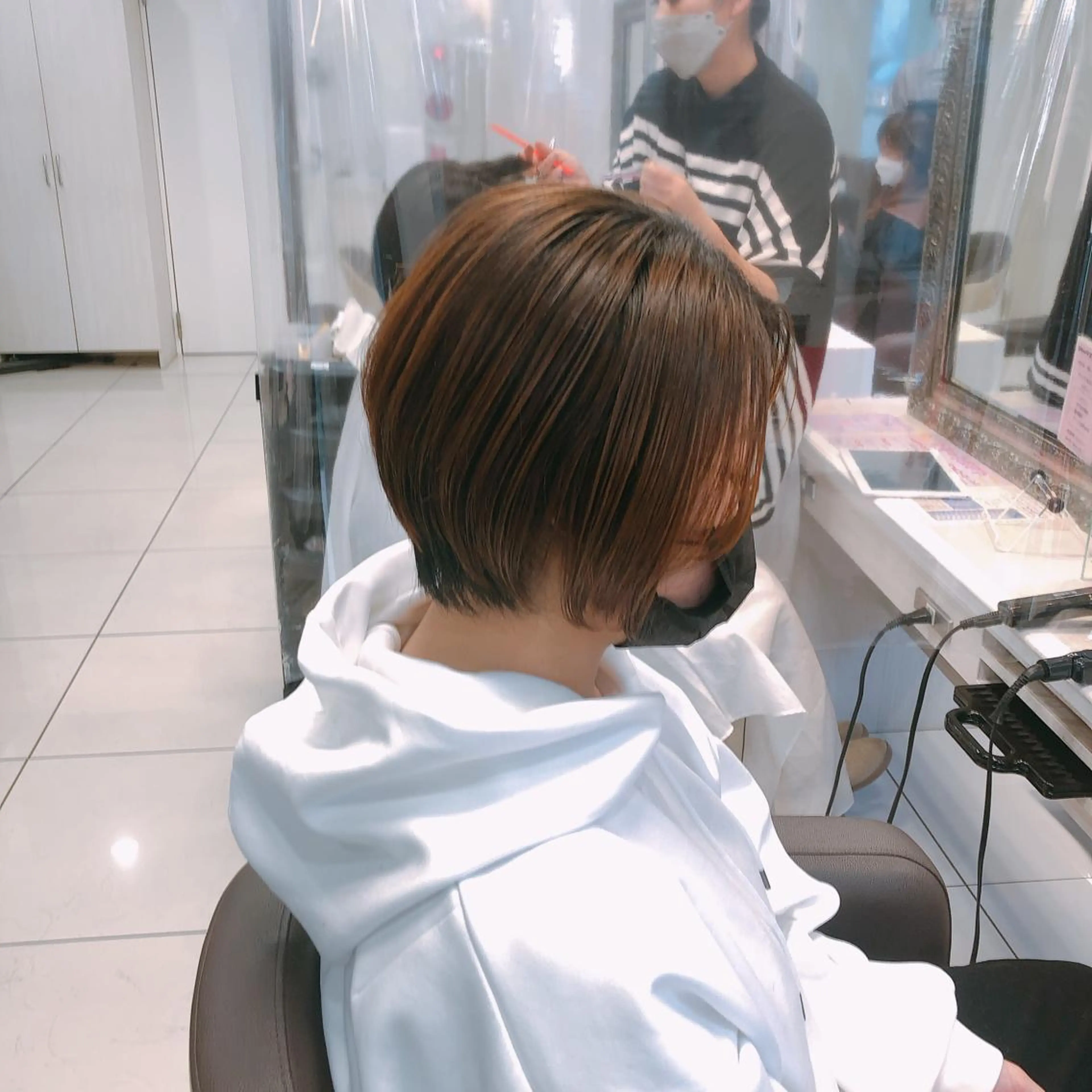 ショート ショートボブ ボブ ショートヘア 炭木 一也のヘアスタイル