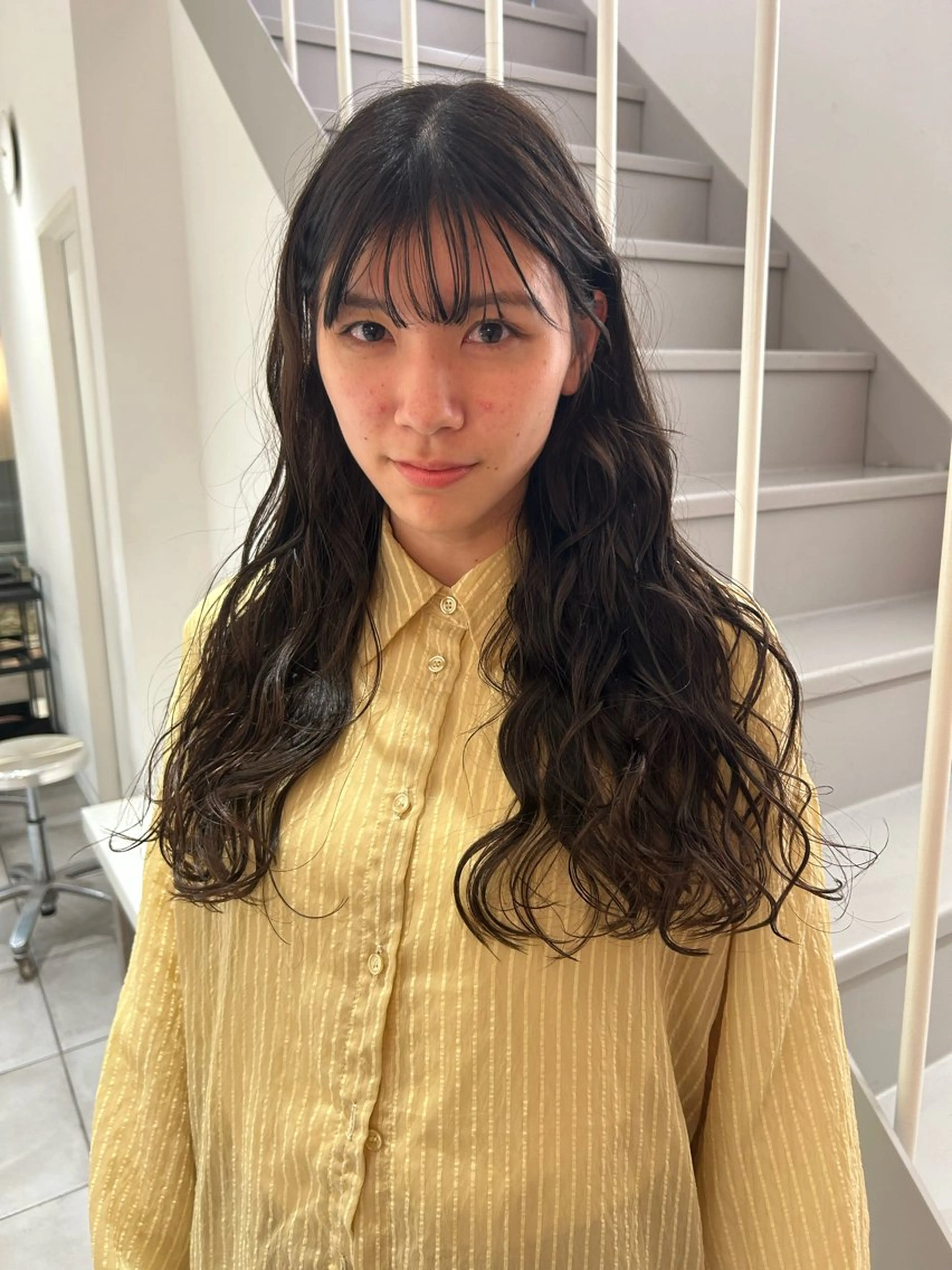 ロング パーマ hanabi /melt西梅田のヘアスタイル