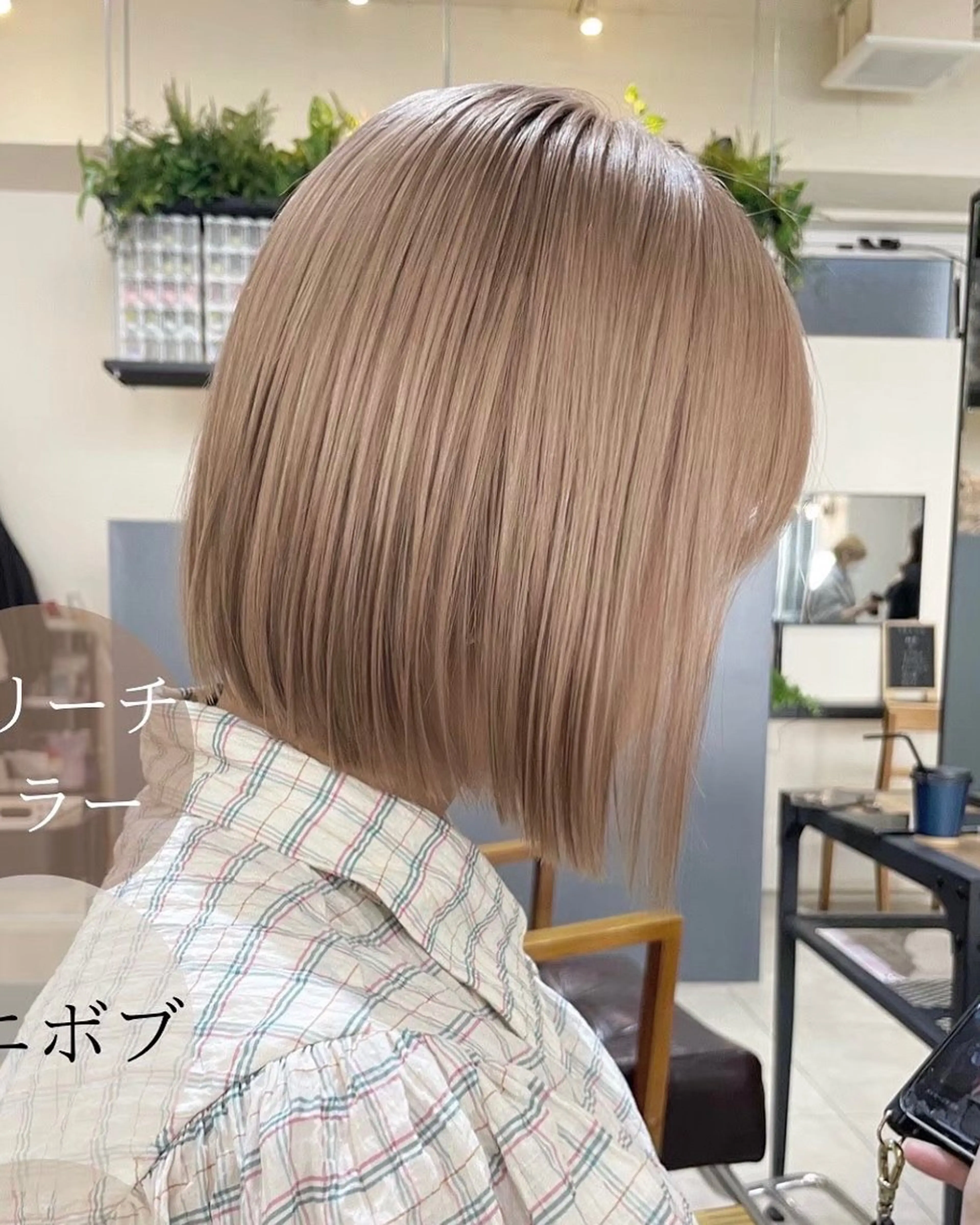 ショート 大島桃花 / 表参道 透明感カラーのヘアスタイル