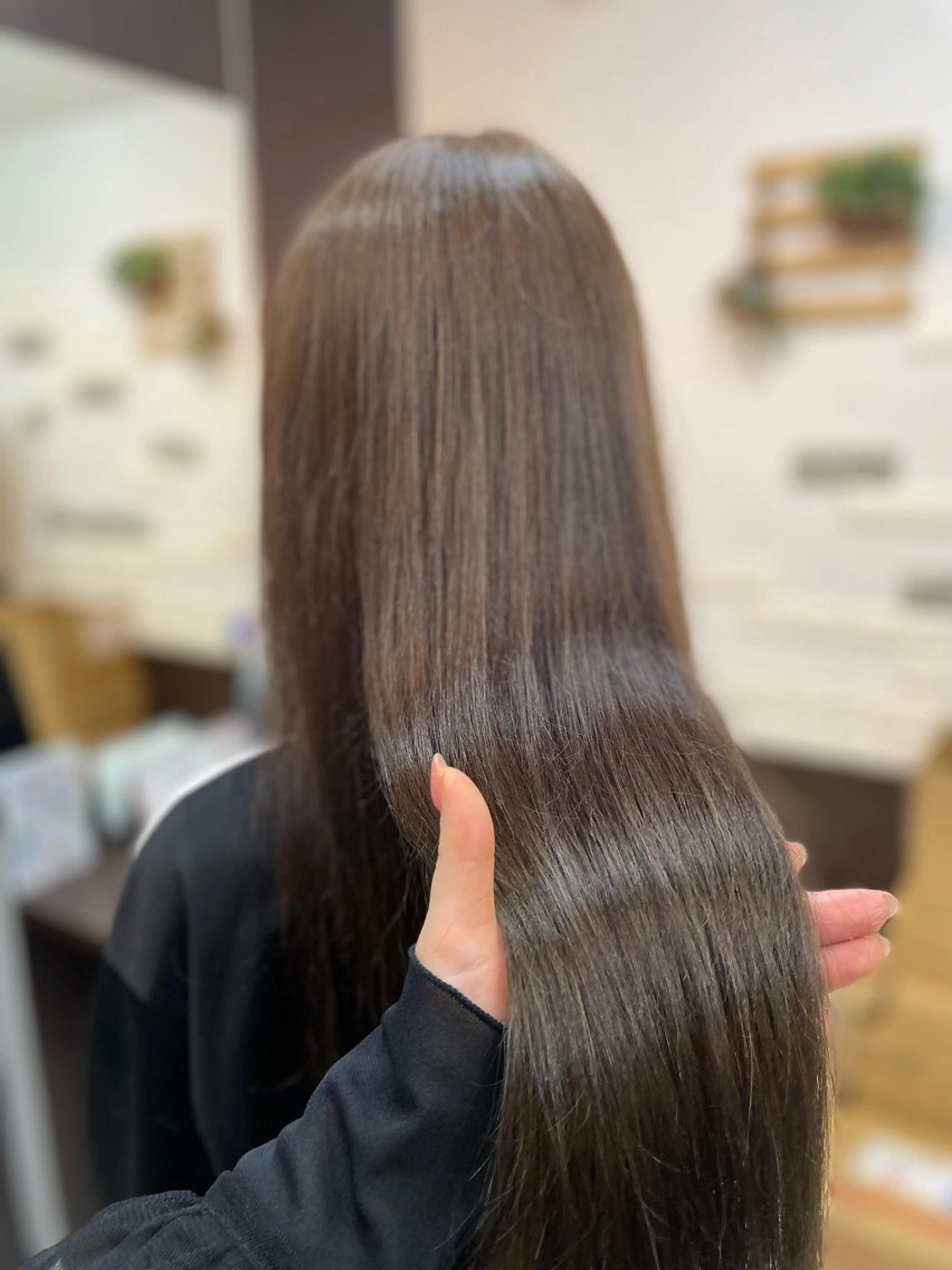 ロング ヘアカラー トリートメント Riko 🎀🍪のヘアスタイル