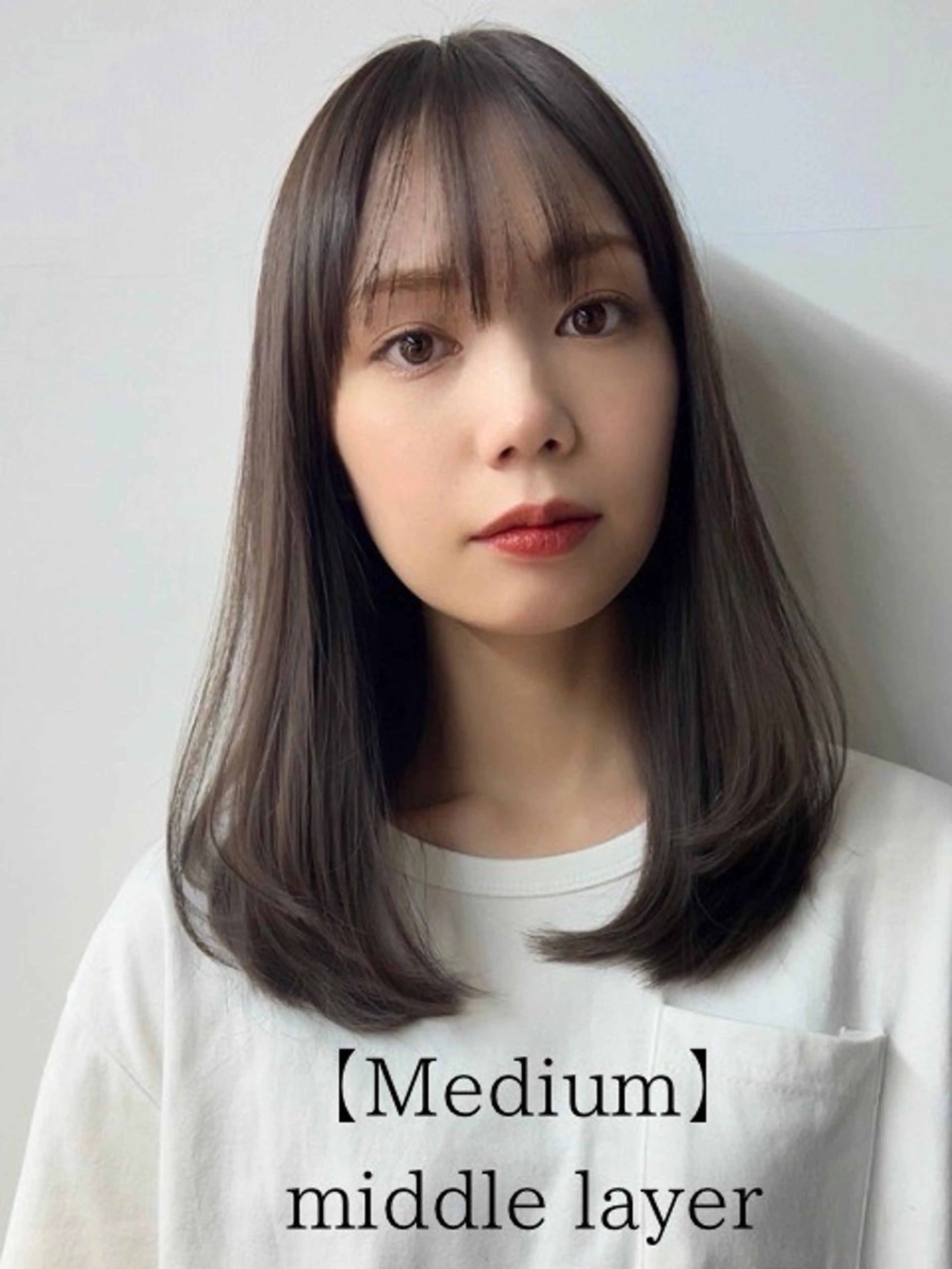 ミディアム côte所属・透明感カラー ʜ ᴀ ʀ ᴜのヘアスタイル