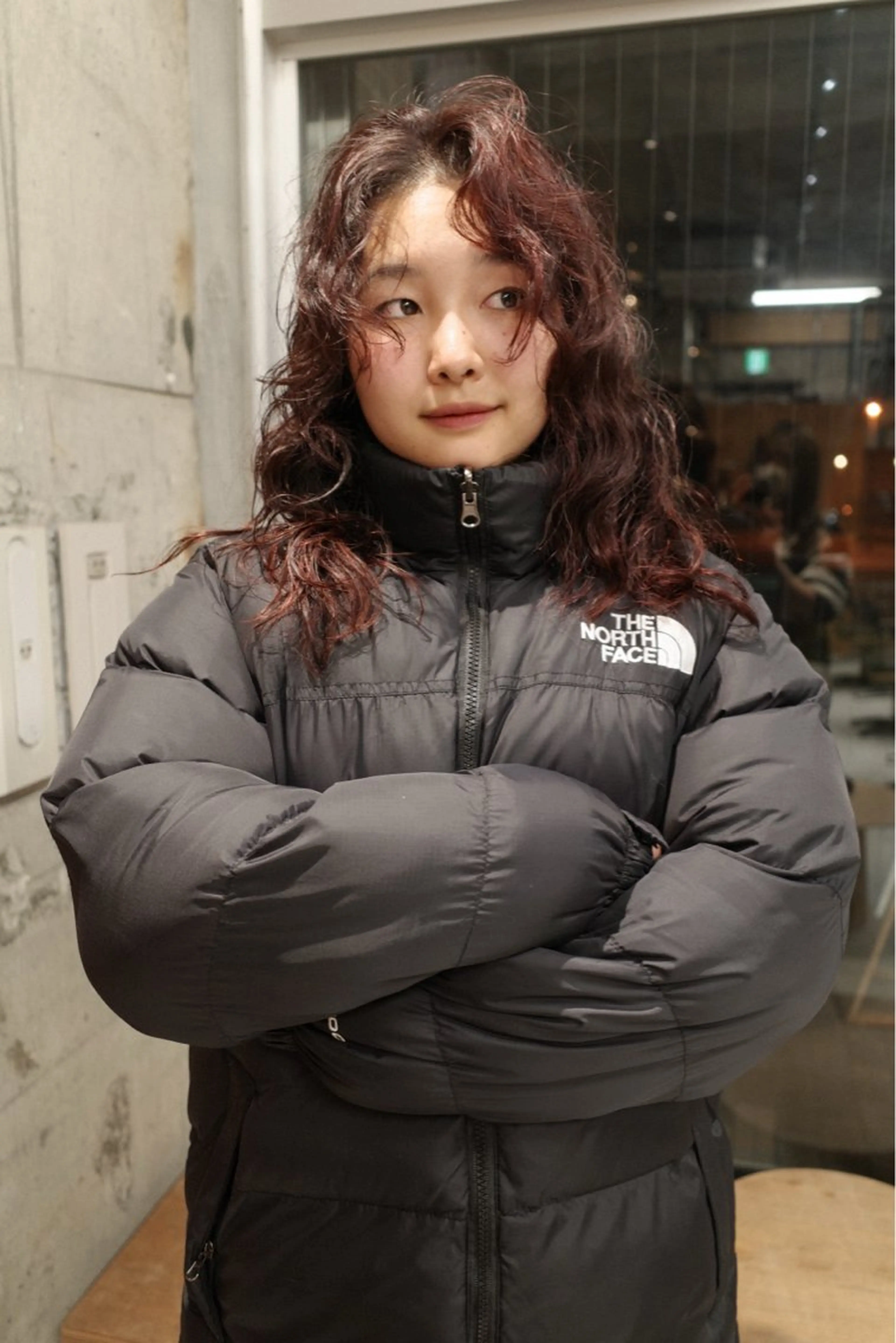 ロング カラー 柔らかいオリーブ🍃 カラーNatsumiのヘアスタイル