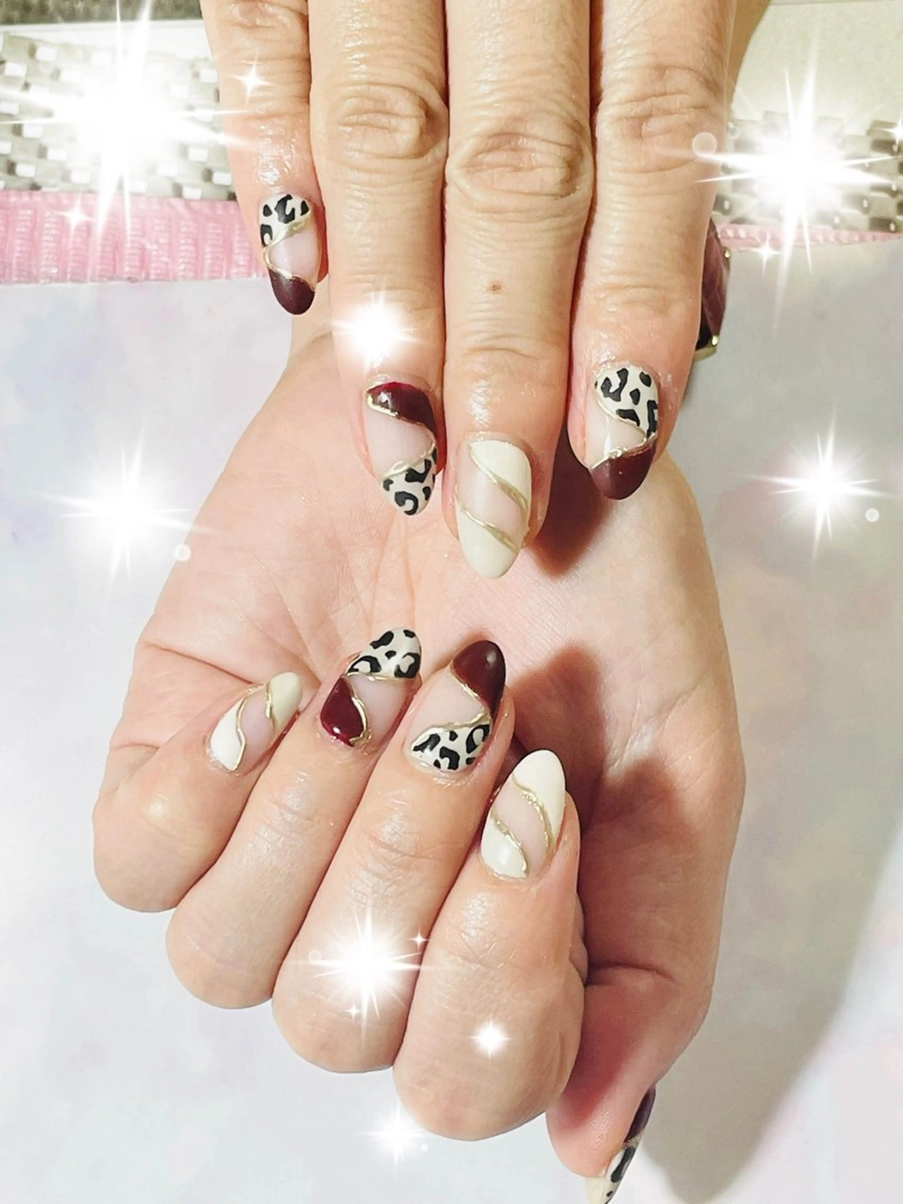 ネイル ハンドネイル レワード所属・reward*安藤 ゆかりのネイルデザイン