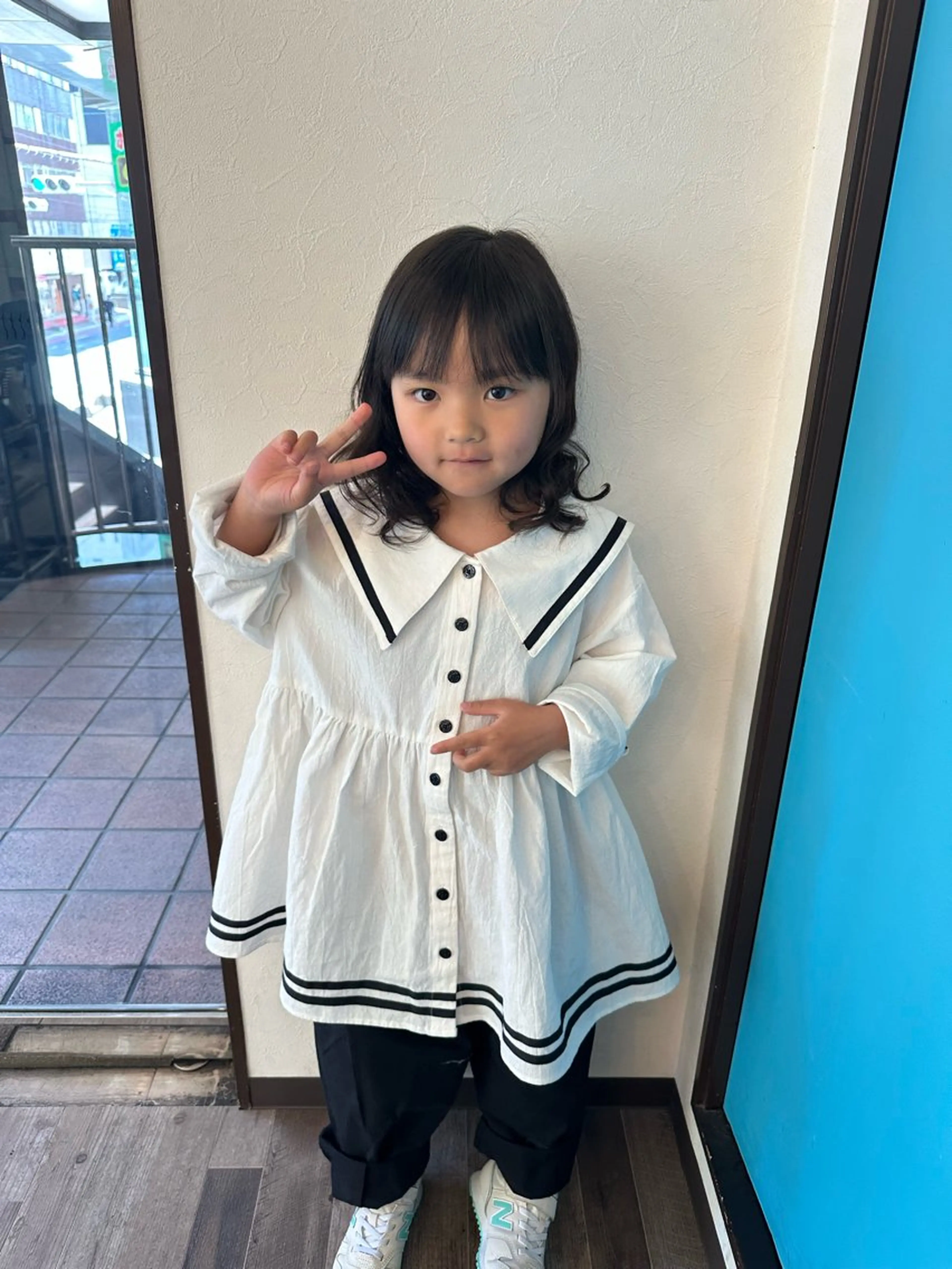 パーマ キッズ デジタルパーマ COTTAGE所属・田本 雛のヘアスタイル