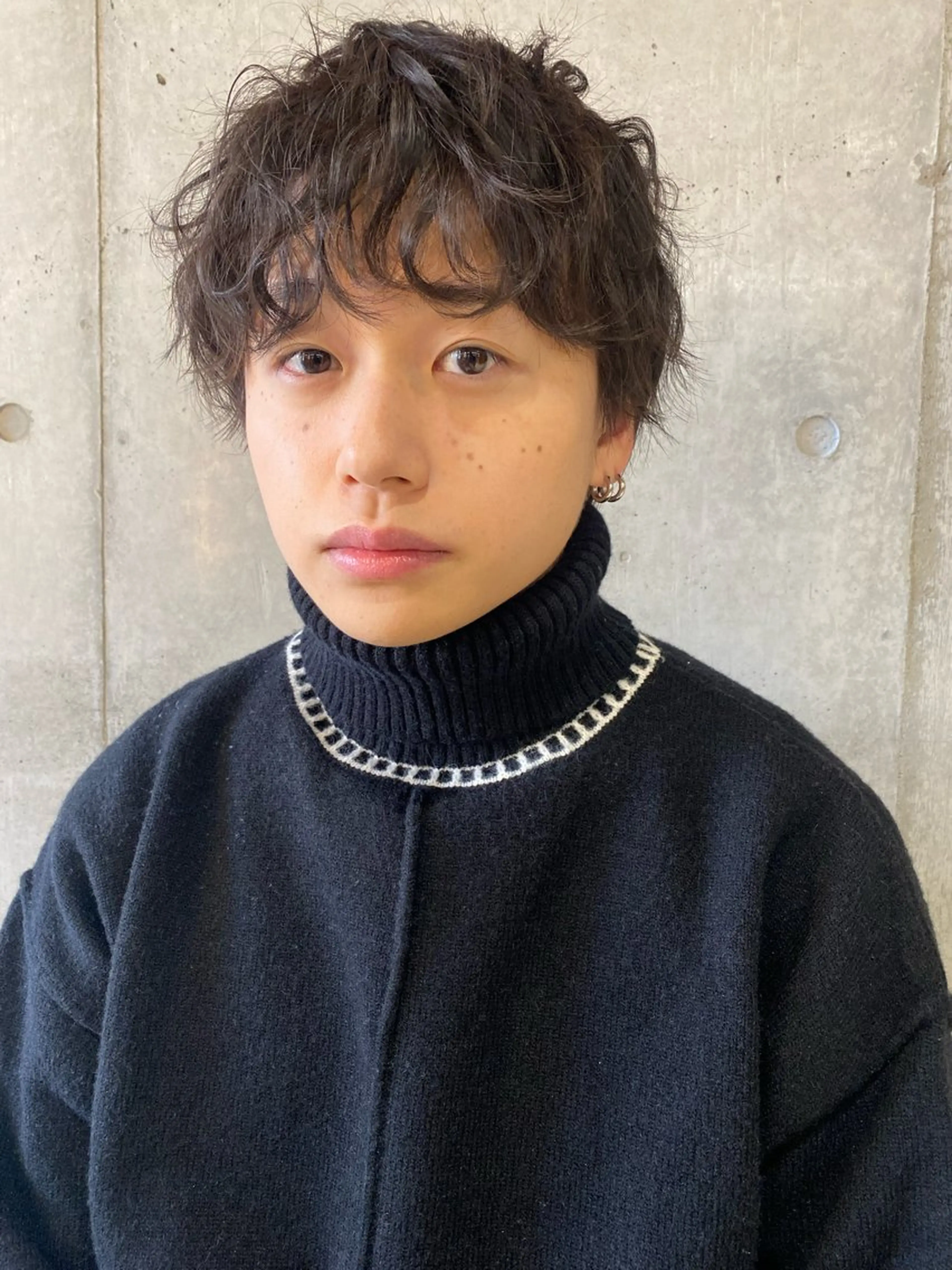 メンズ メンズパーマ カット パーマ 表参道/メンズカット 眉ワックス/坂入朱美の眉毛・アイブロウイメージ