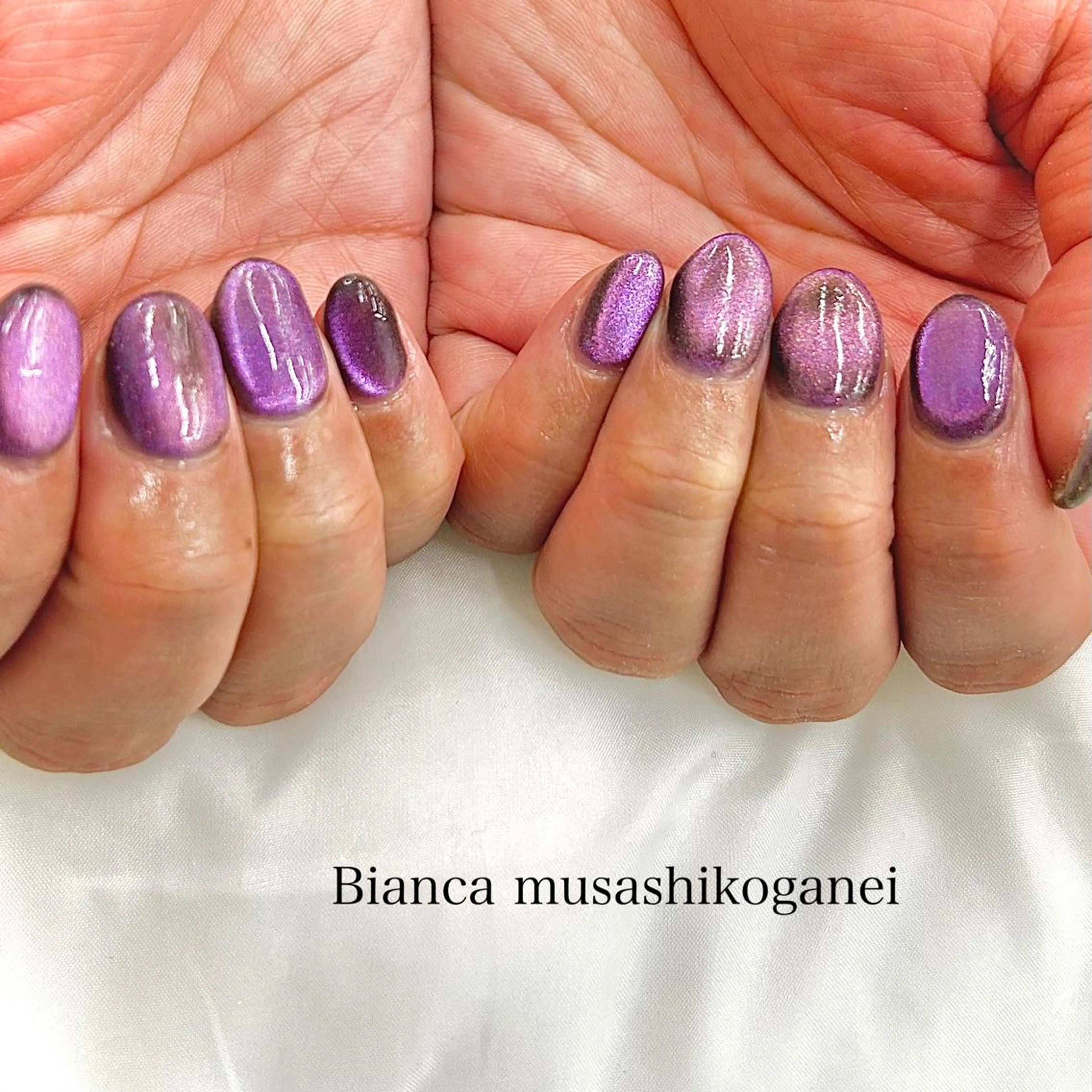 ネイル ハンドネイル Bianca 武蔵小金井　ほしののネイルデザイン