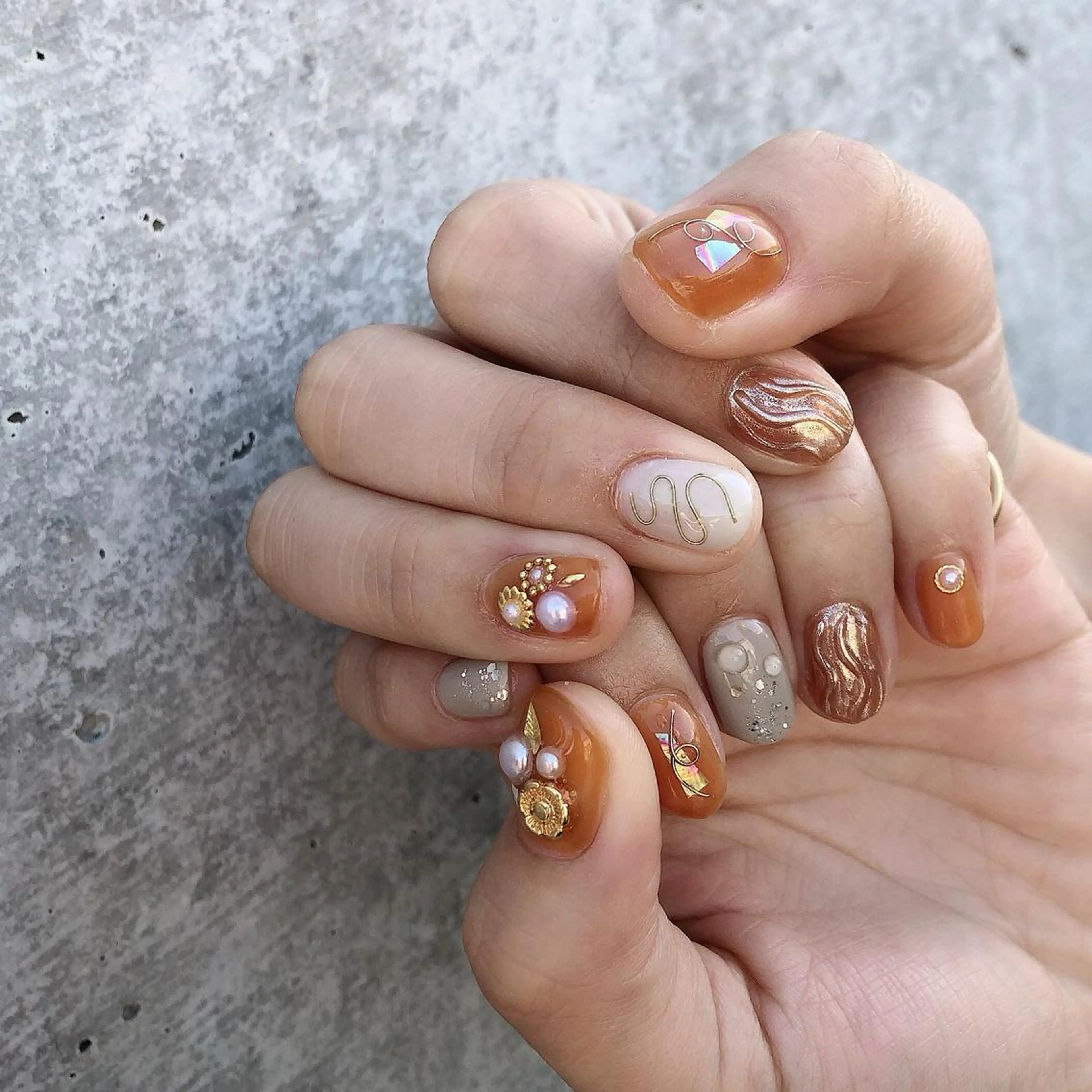 ネイル ハンドネイル puna nailのネイルデザイン