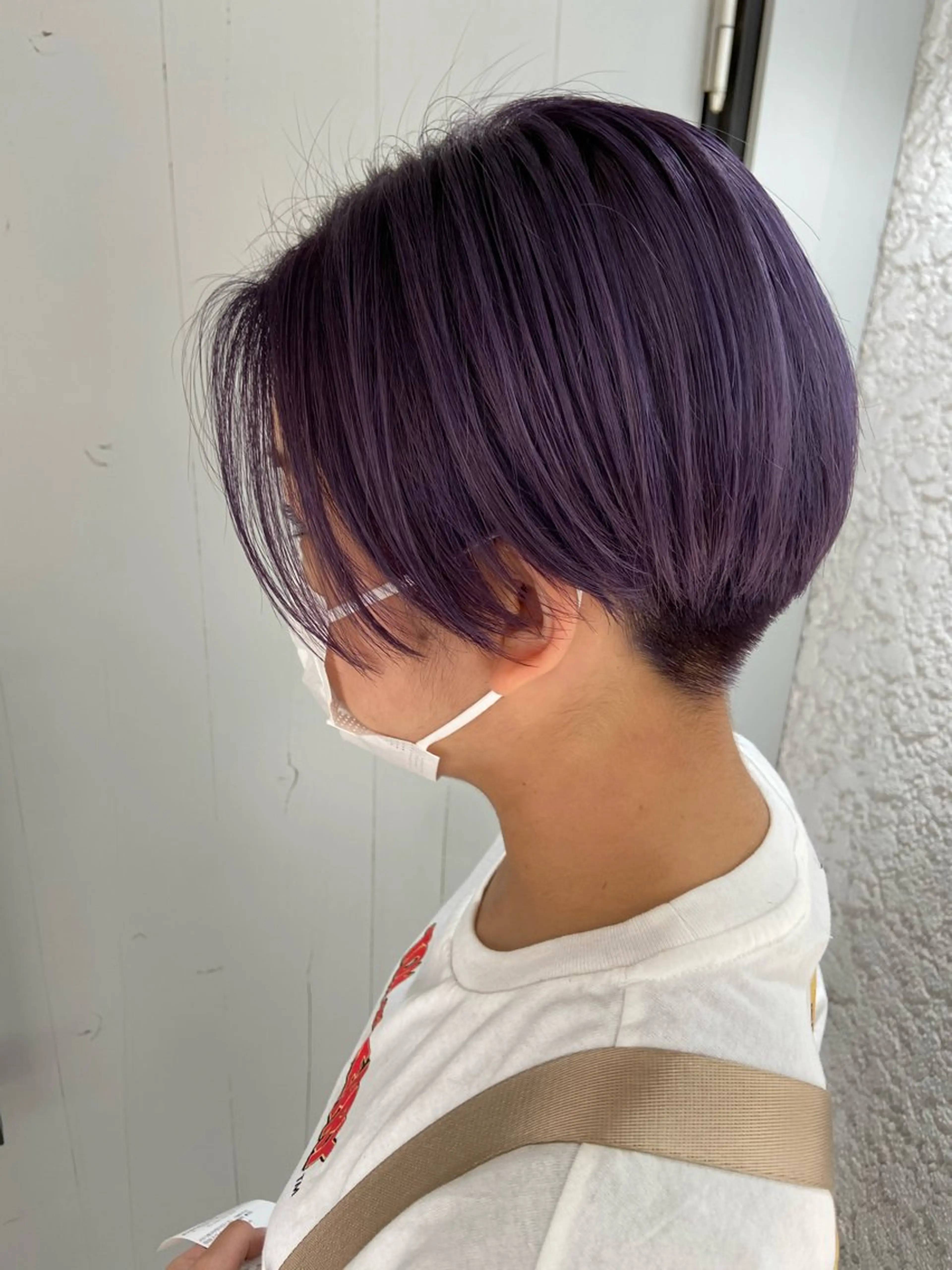 ショート カラー 南雲 由麻のヘアスタイル