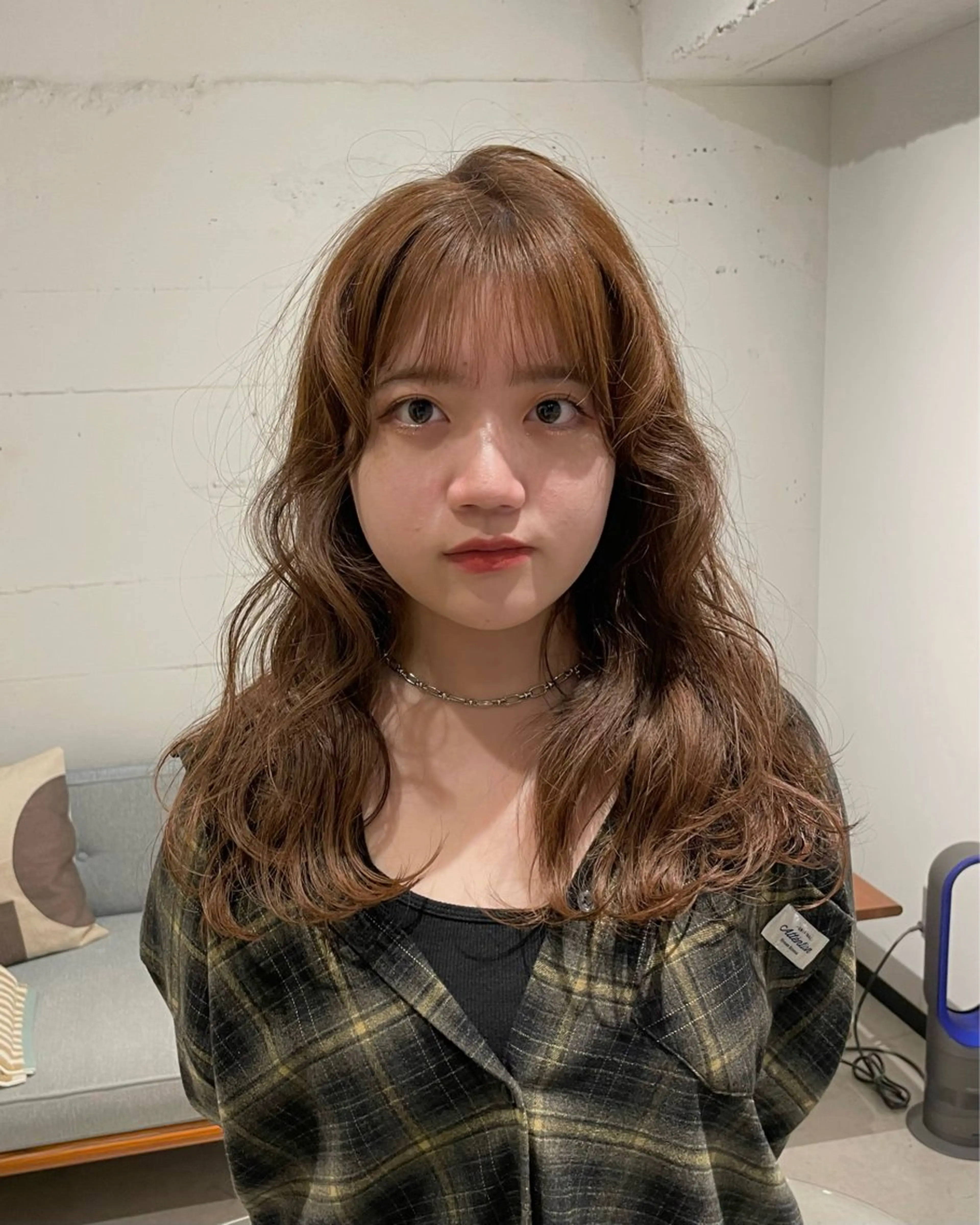 ロング カラー ヘアカラー トリートメント 暖色カラー / rio🐏 / 目黒のヘアスタイル