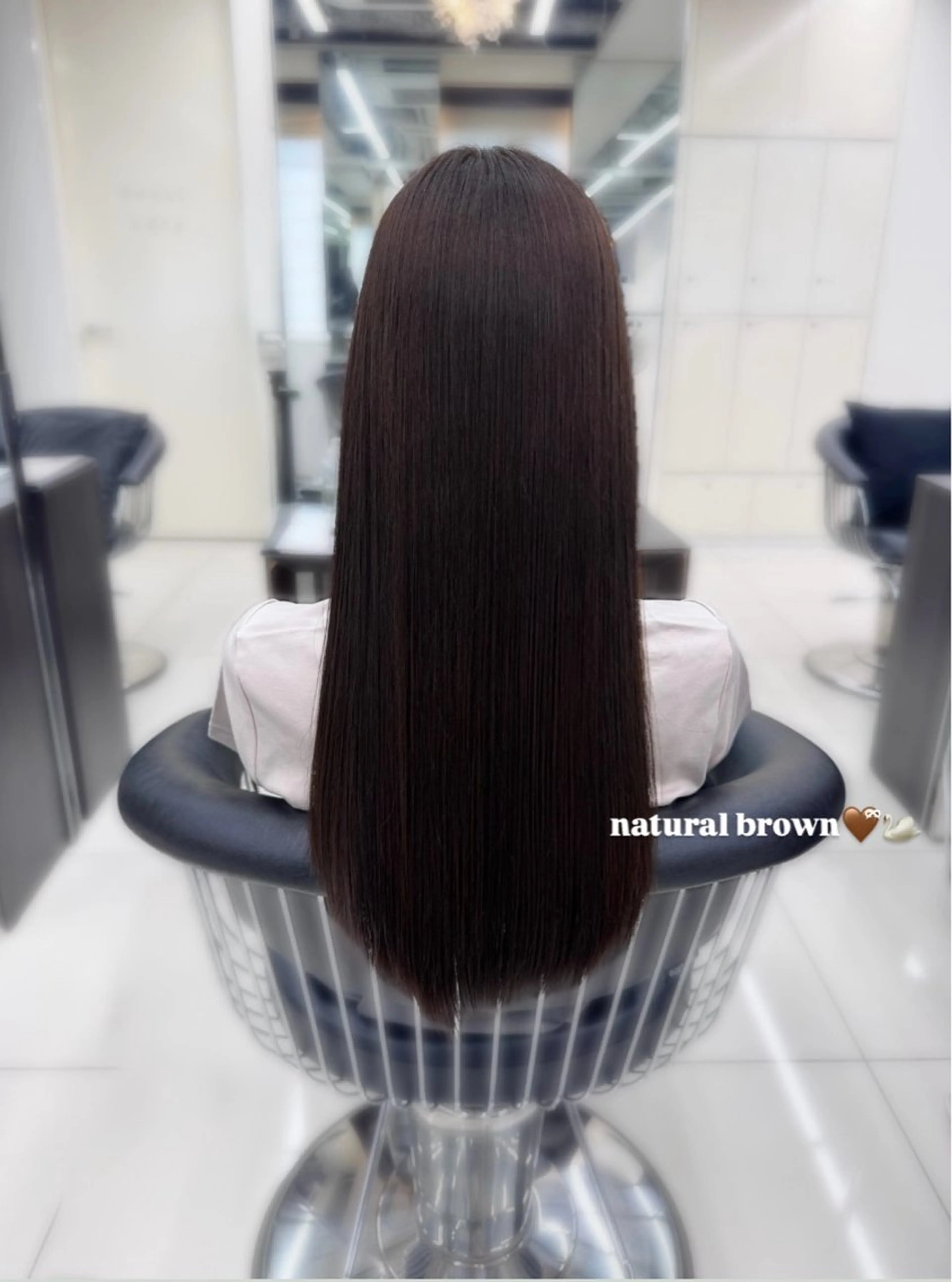 ロング ヘアカラー つや髪ᰔᩚ暖色 カラーYui🩰のヘアスタイル