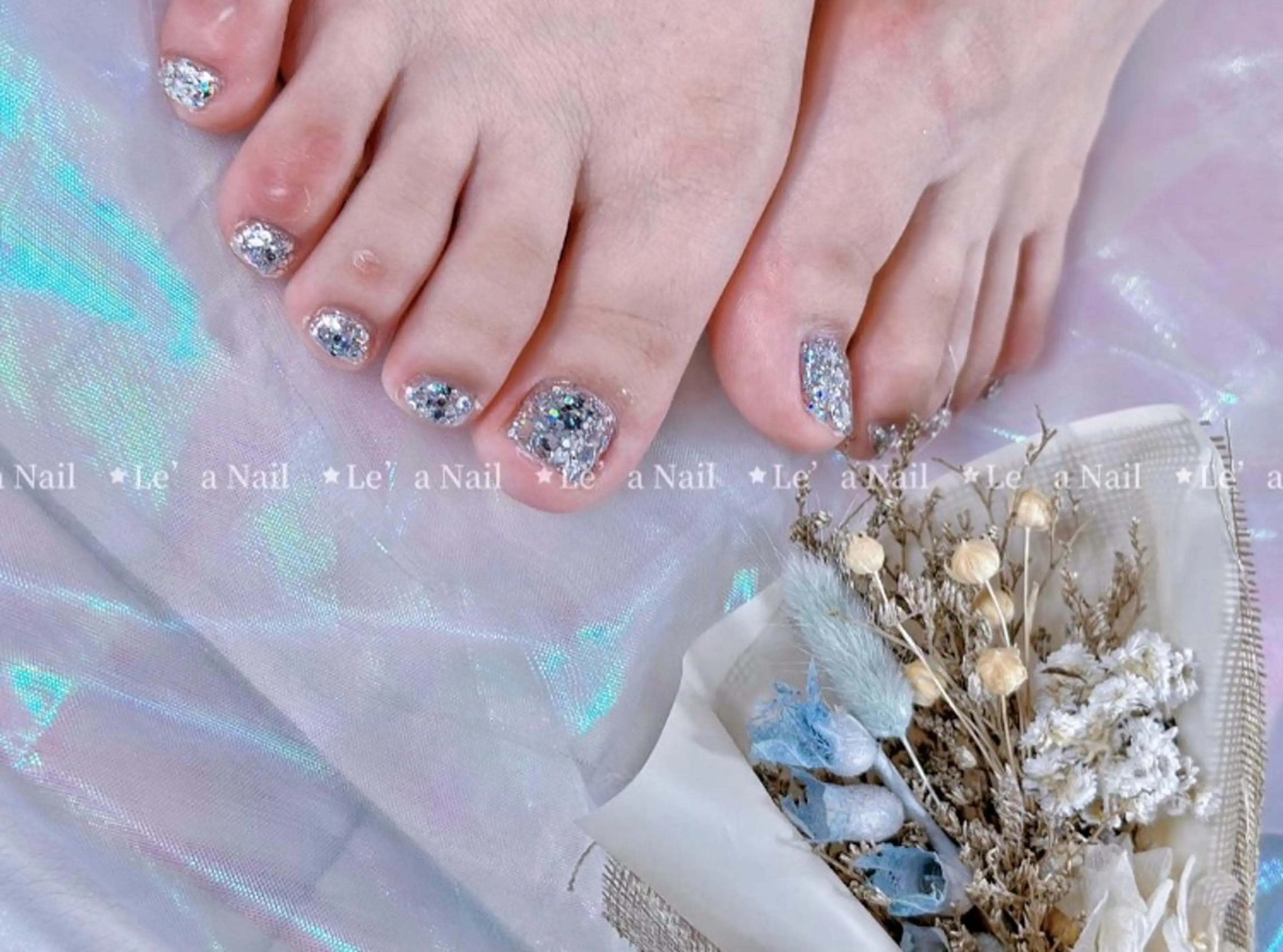 FOOT🦶ホラグラム埋め尽くし(オフあり+720)の写真