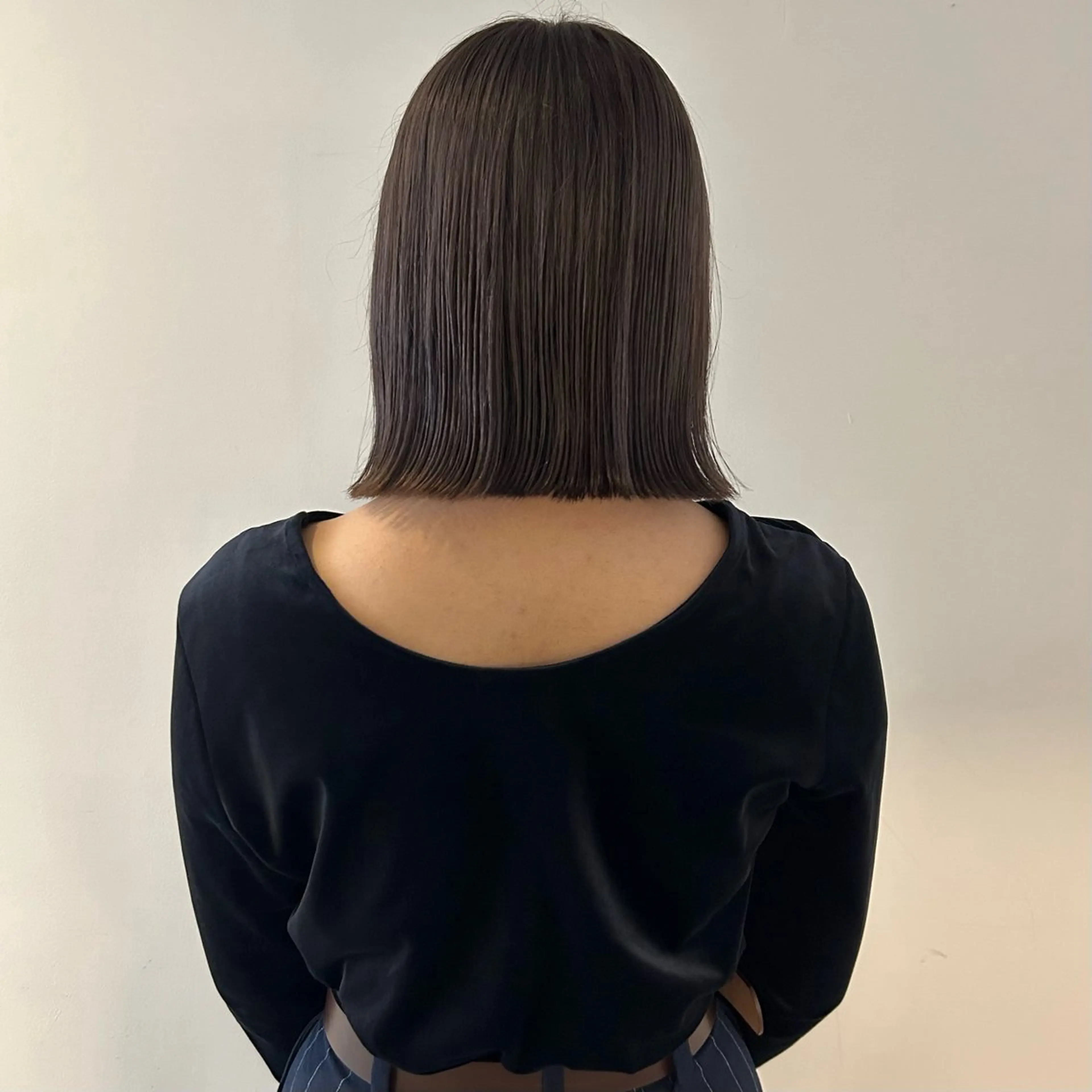 ミディアム カラー ブリーチ ケアブリーチ 透明感カラー ダブルカラー ブリーチなしカラー nonoka オリーブ/レイヤーのヘアスタイル