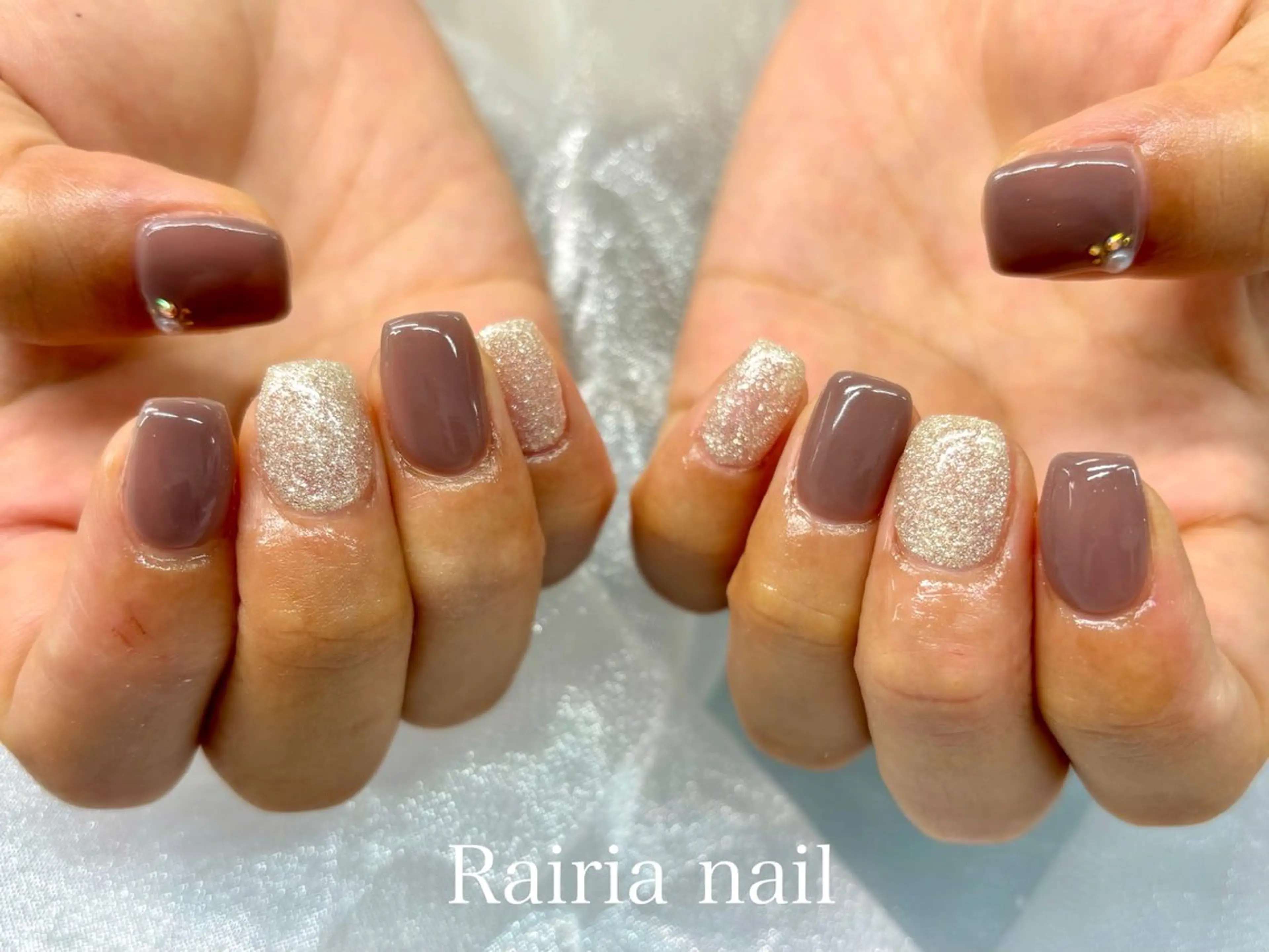 ネイル ハンドネイル rairiaharu パラジェルのネイルデザイン