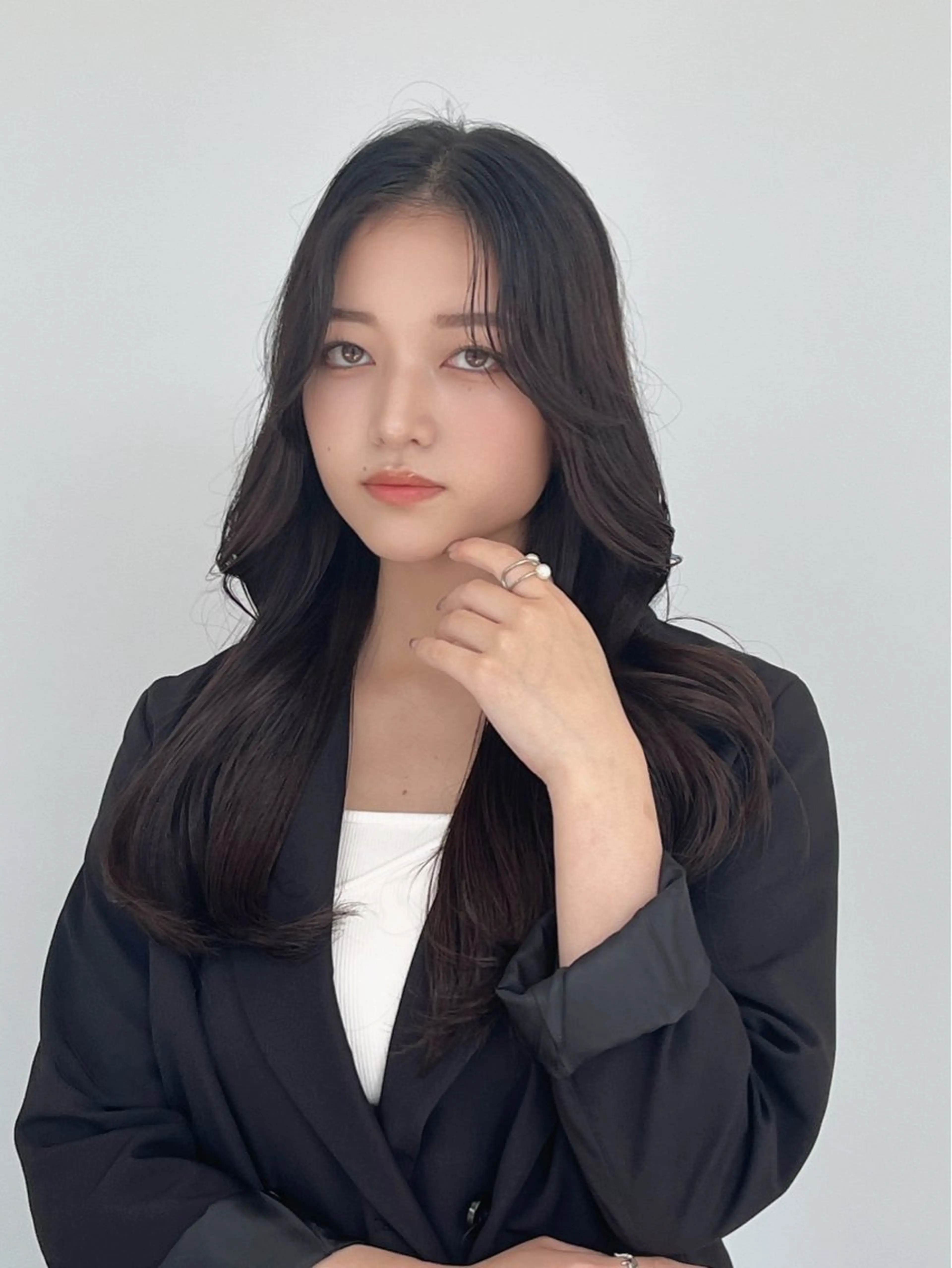 ロング カラー ブリーチ ダブルカラー イルミナカラー ブリーチなしカラー 髪質改善 透明感カラー /タツトミ　🫧のヘアスタイル