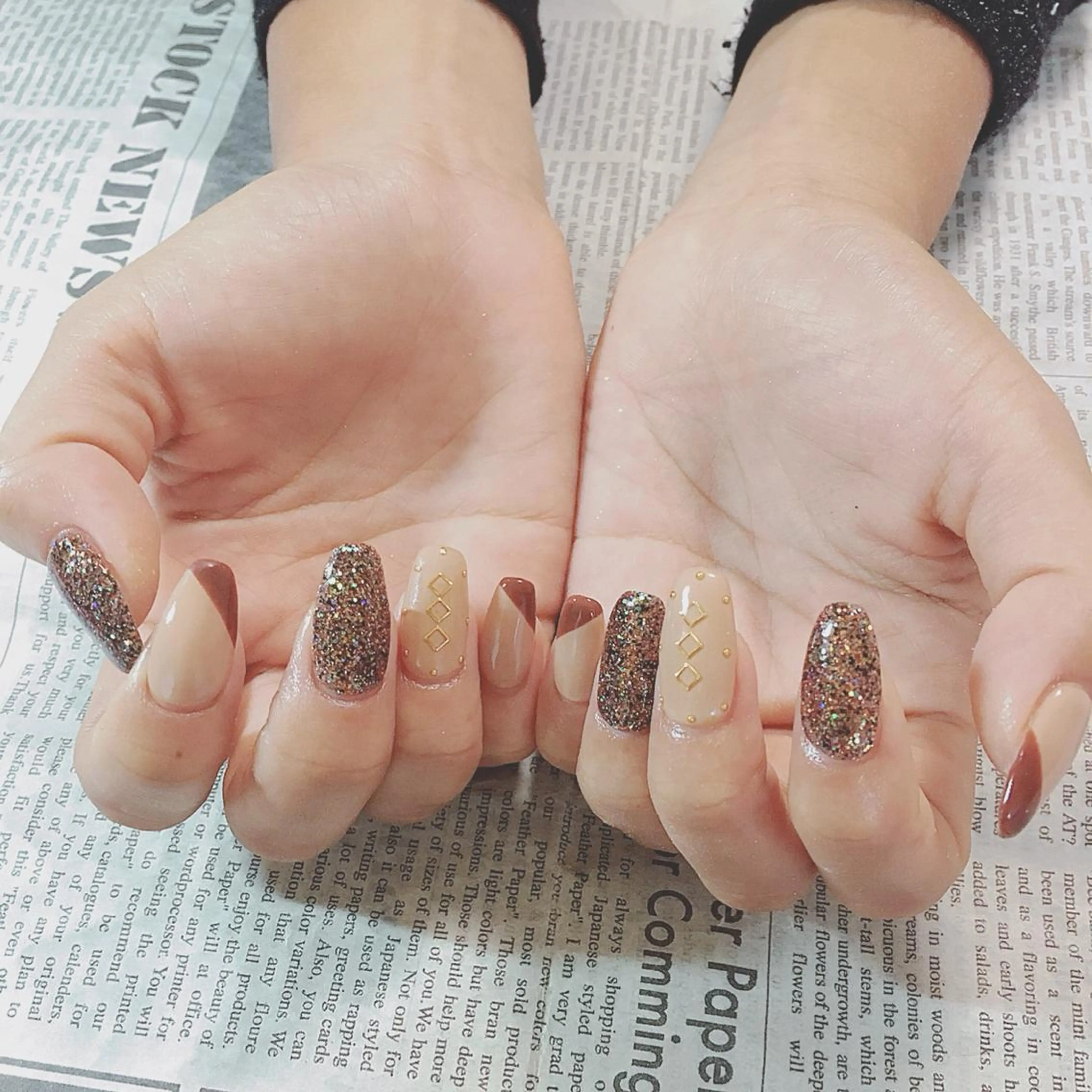 ネイル ハンドネイル ハンドケア 森山 舞のネイルデザイン