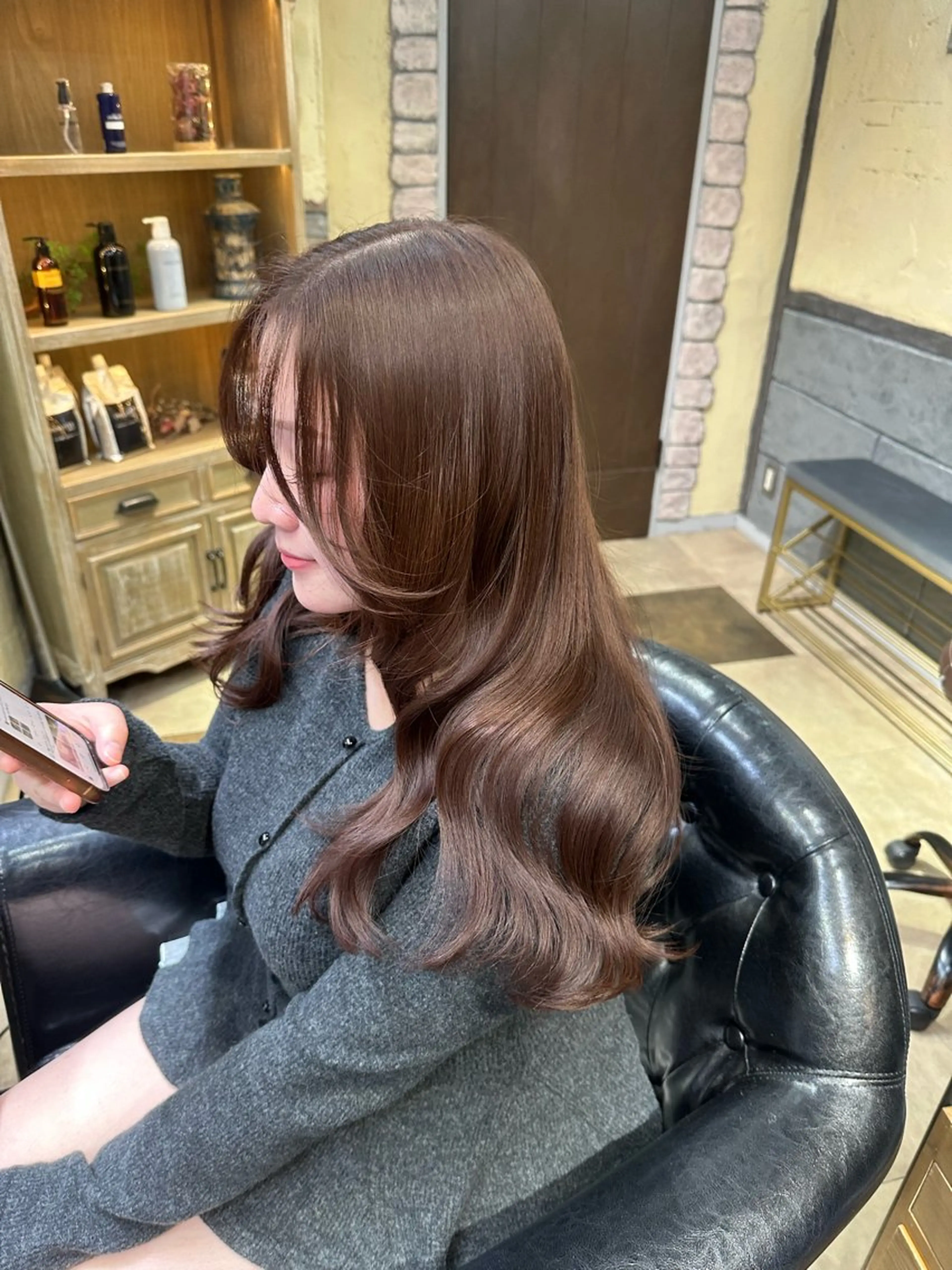 ロング 𝐒𝐀NA /髪質改善のヘアスタイル