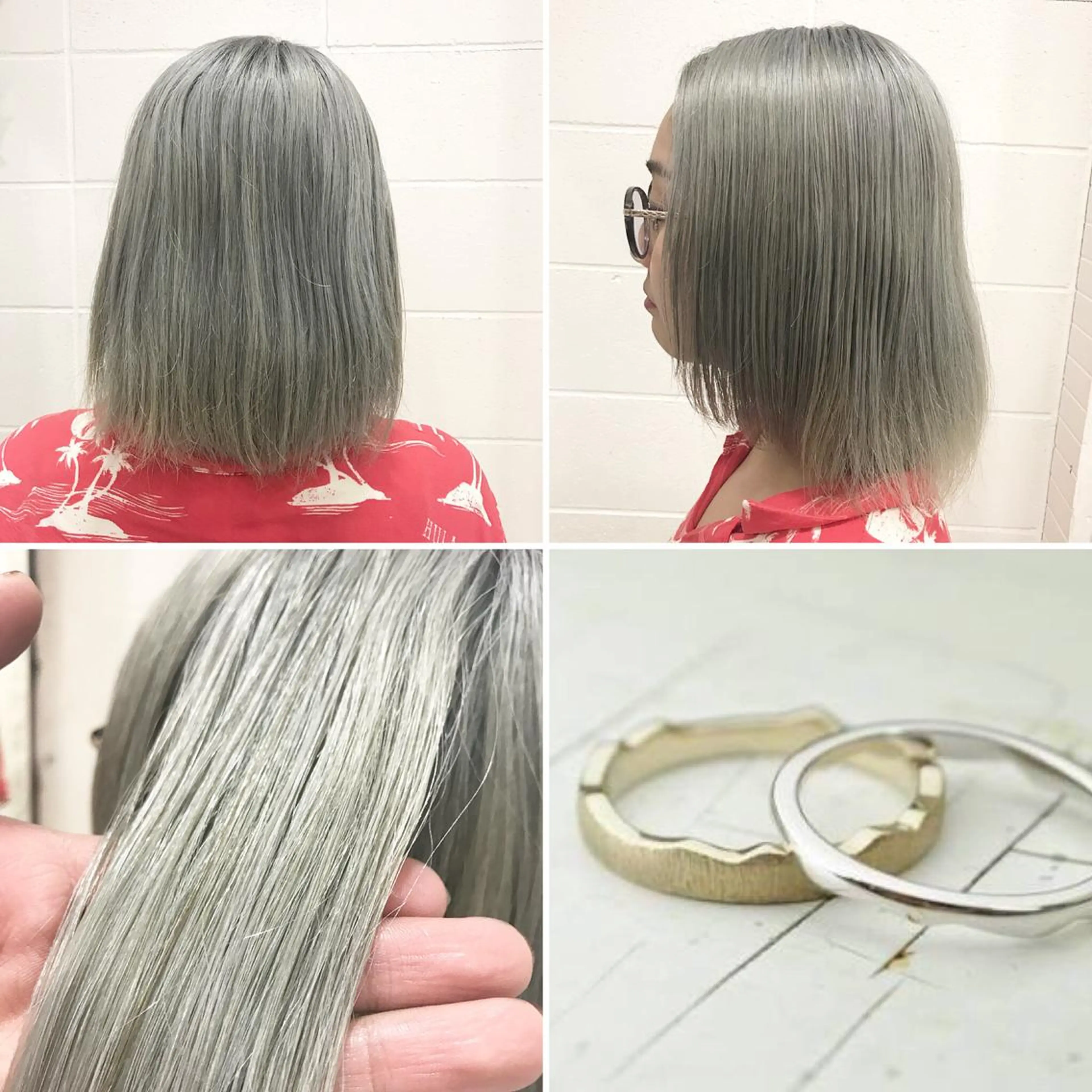 ミディアム カラー ヘアカラー トリートメント "PEPPU "所属・🌈推し色派手髪 ハイトーンShinのヘアスタイル