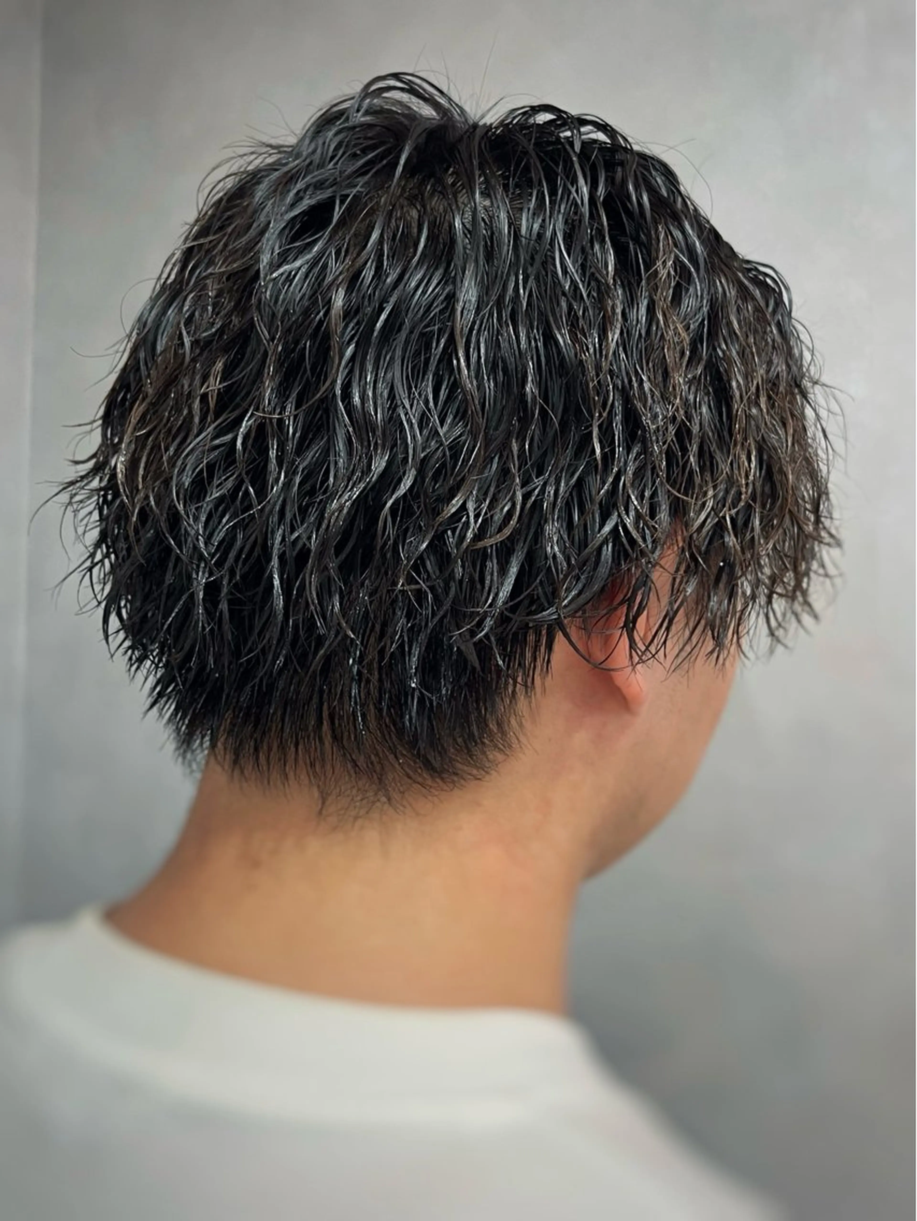 メンズカット+ツイスパ/波巻き/シャドーパーマ ✨の写真