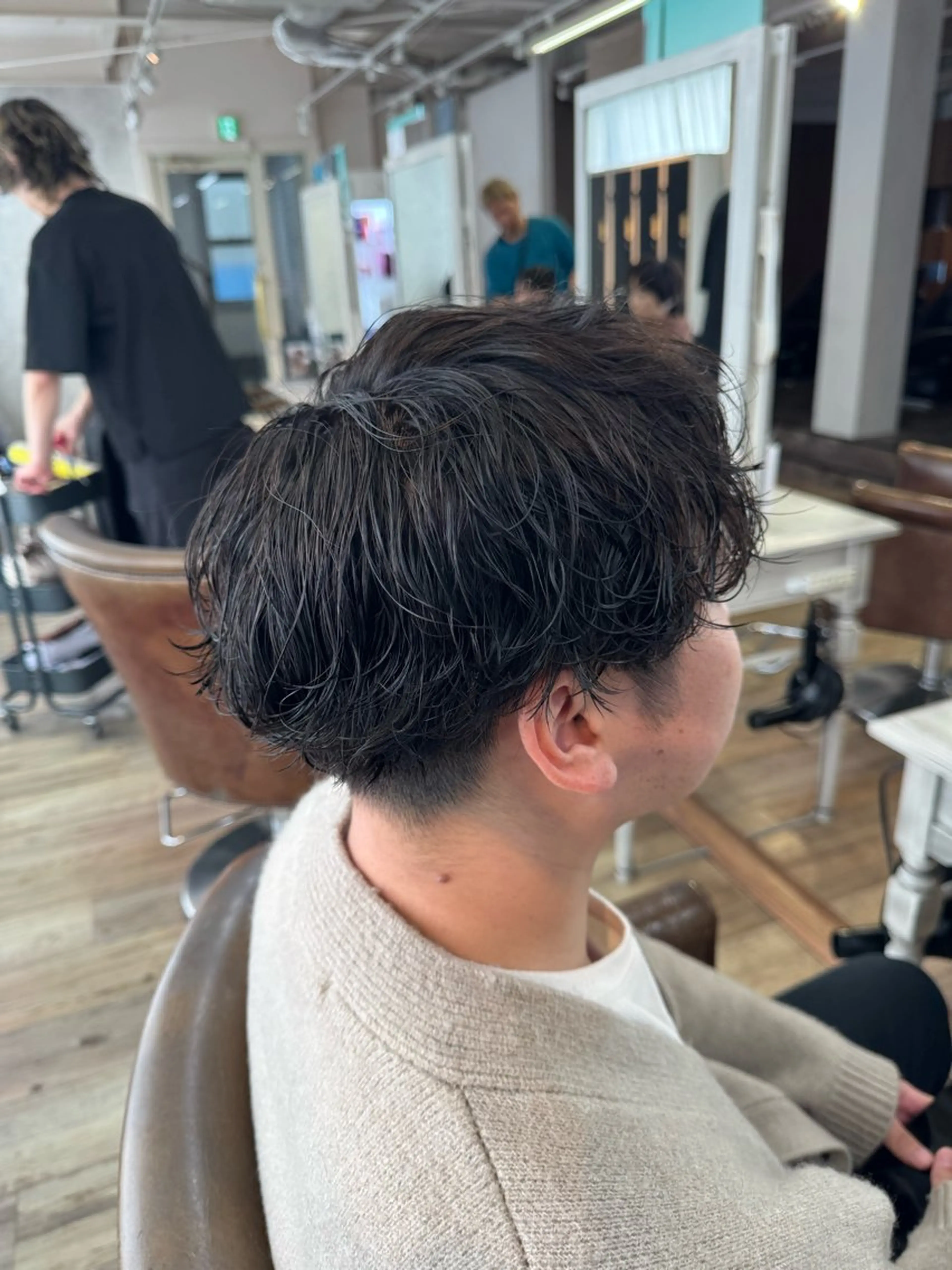 [メンズ限定]カット+ニュアンスパーマ¥9000/上大岡/上大岡駅の写真