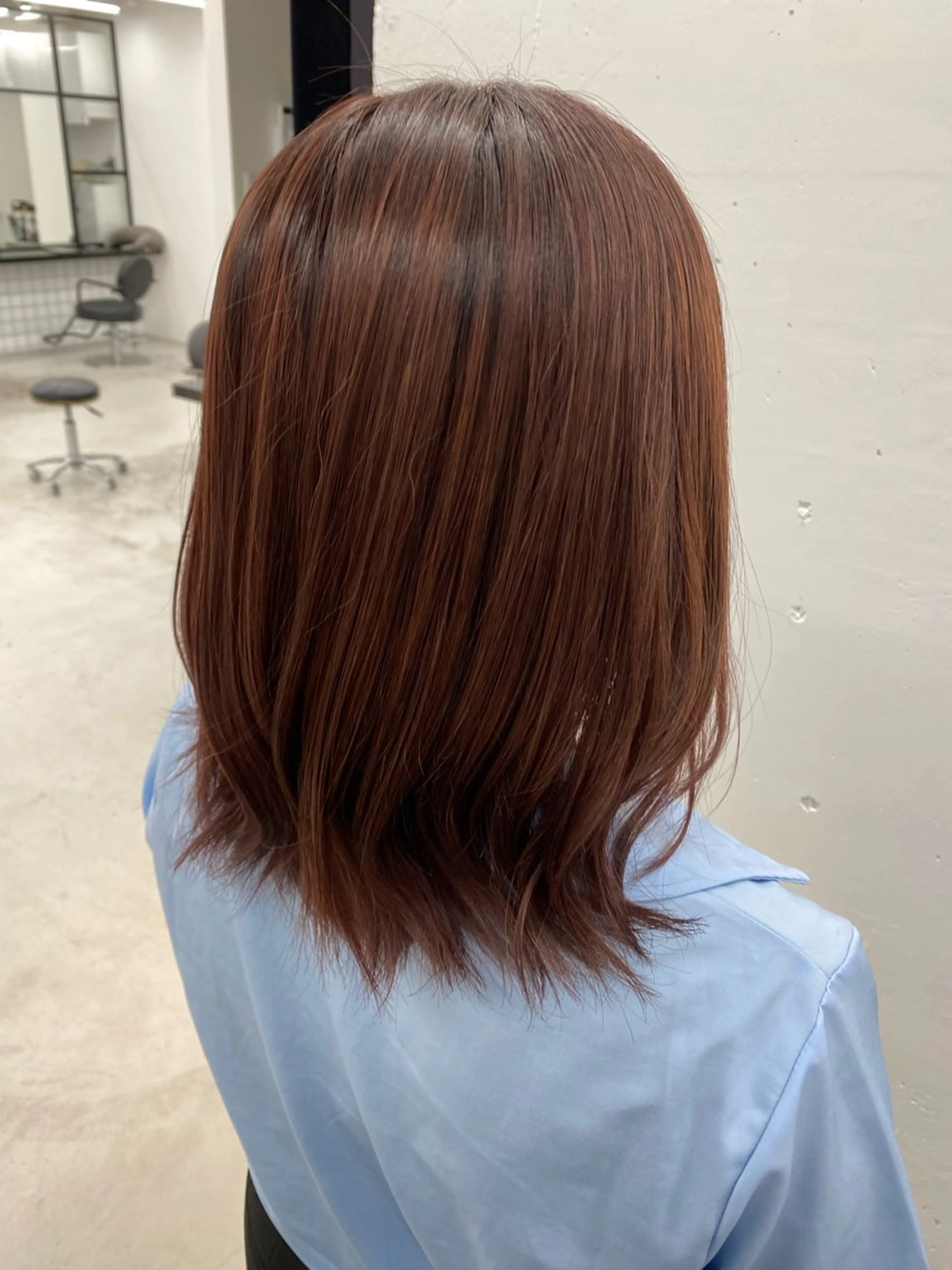 ミディアム カラー 🐶ひかる🐶 JILLSTUDIOのヘアスタイル