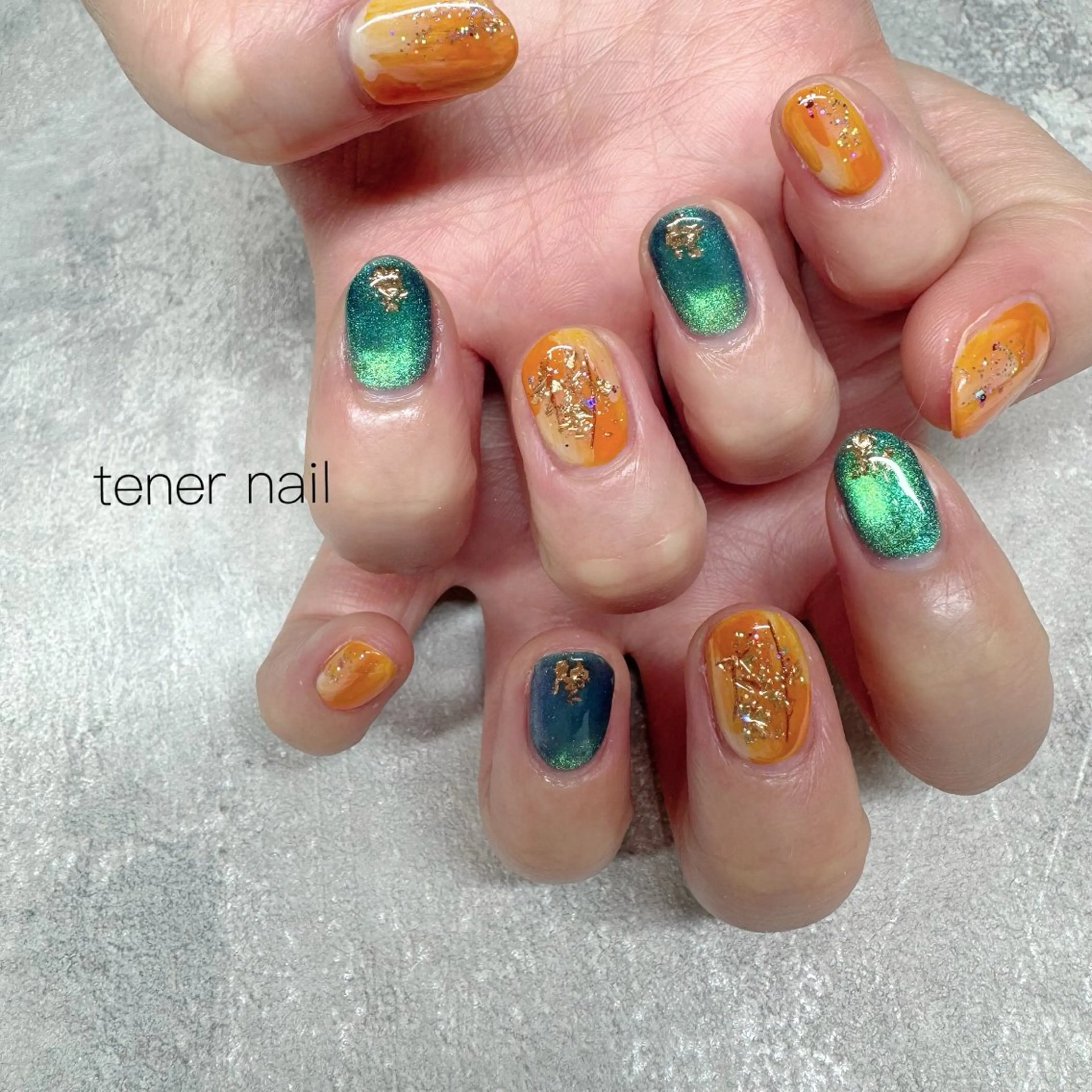 ネイル ニュアンスネイル ハンドネイル tener  nail  テネルネイル所属・テネルネイル tener nailのネイルデザイン