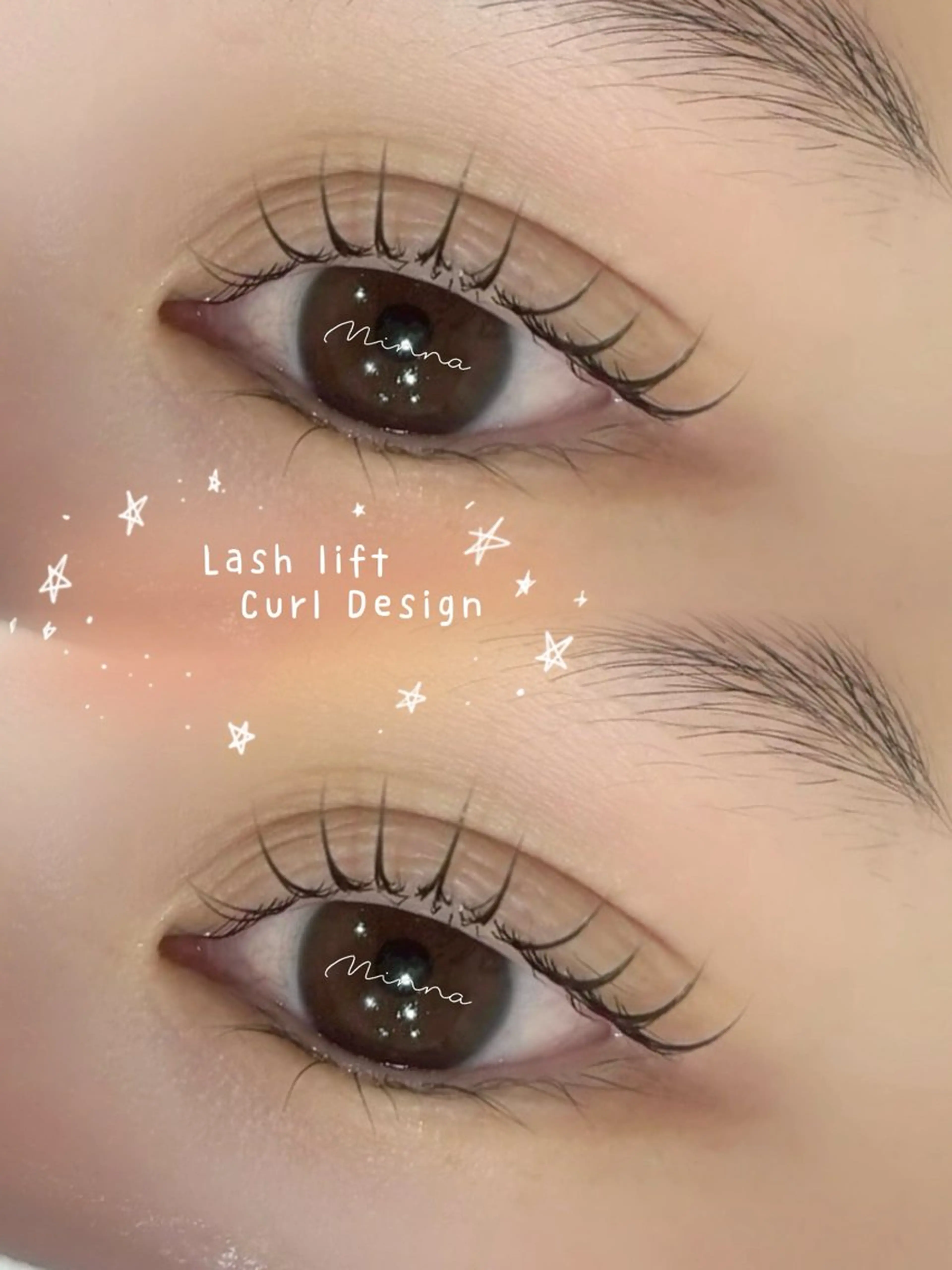 マツエク・マツパ マツパ Minna eyelistのマツエク・マツパデザイン