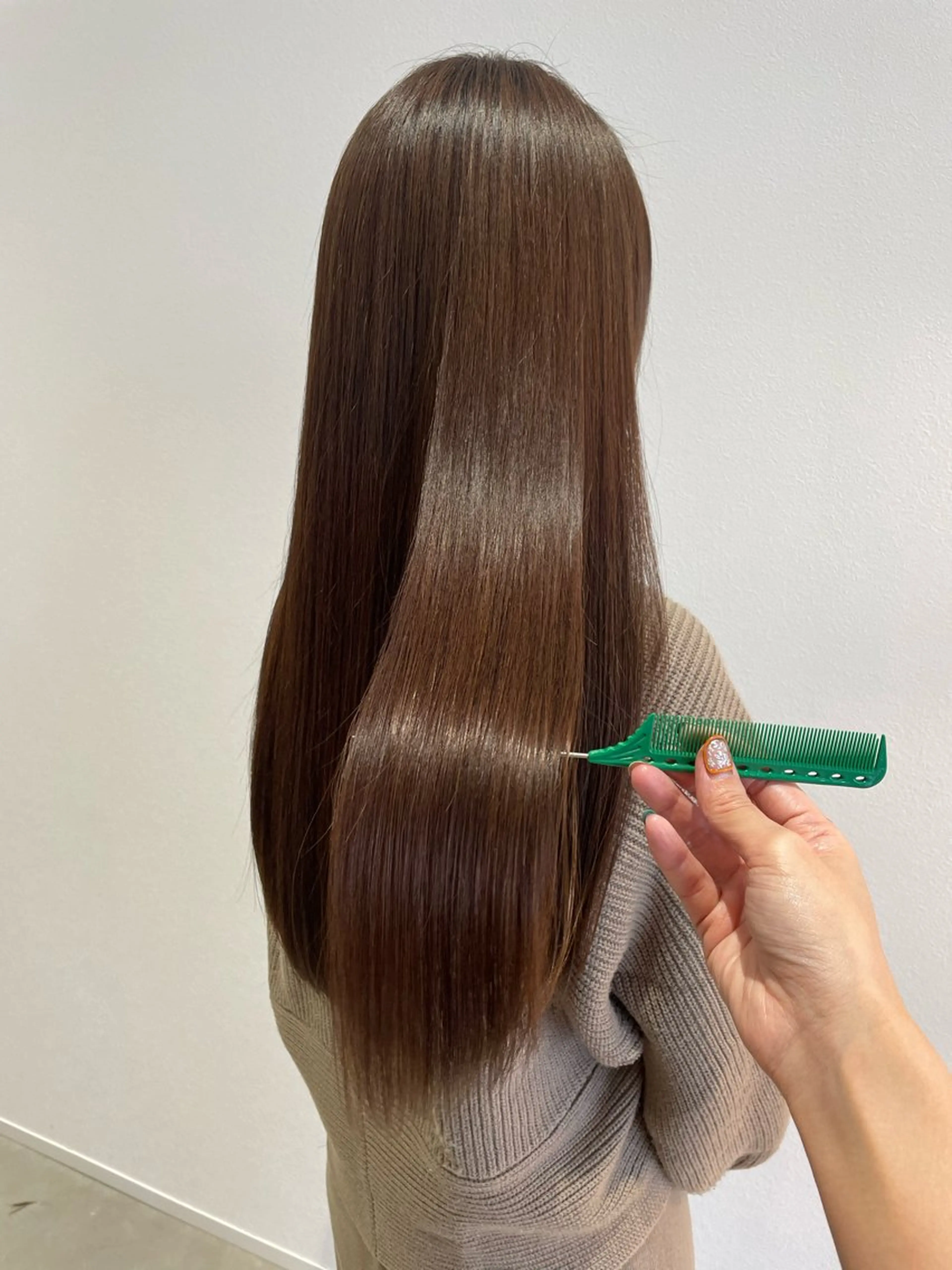 ロング カラー 髪質改善 トリートメント カット ヘアカラー トリートメント 北九州美容室 🕊️わかな✂︎のヘアスタイル