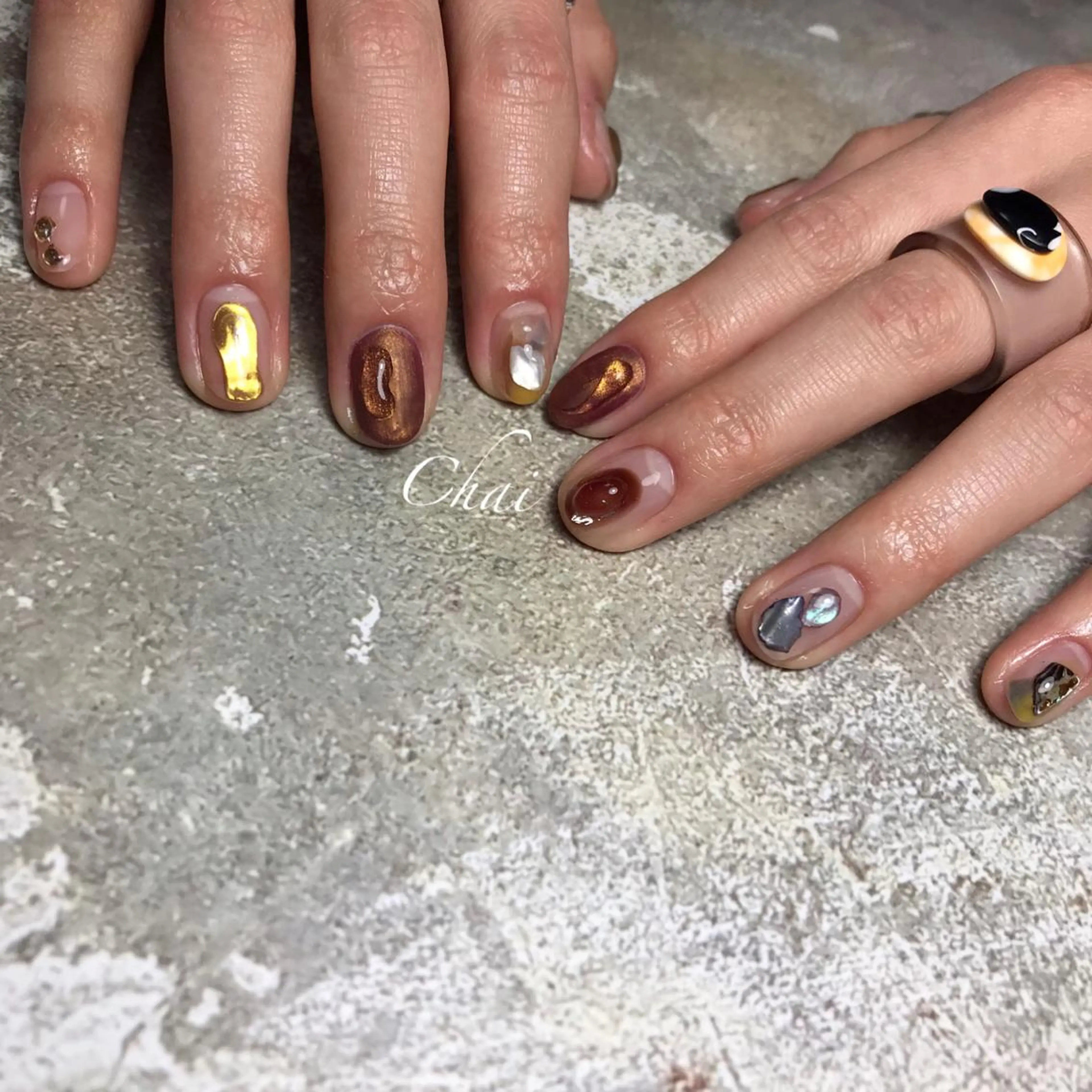 ネイル ハンドネイル 💅chainail _aiのネイルデザイン