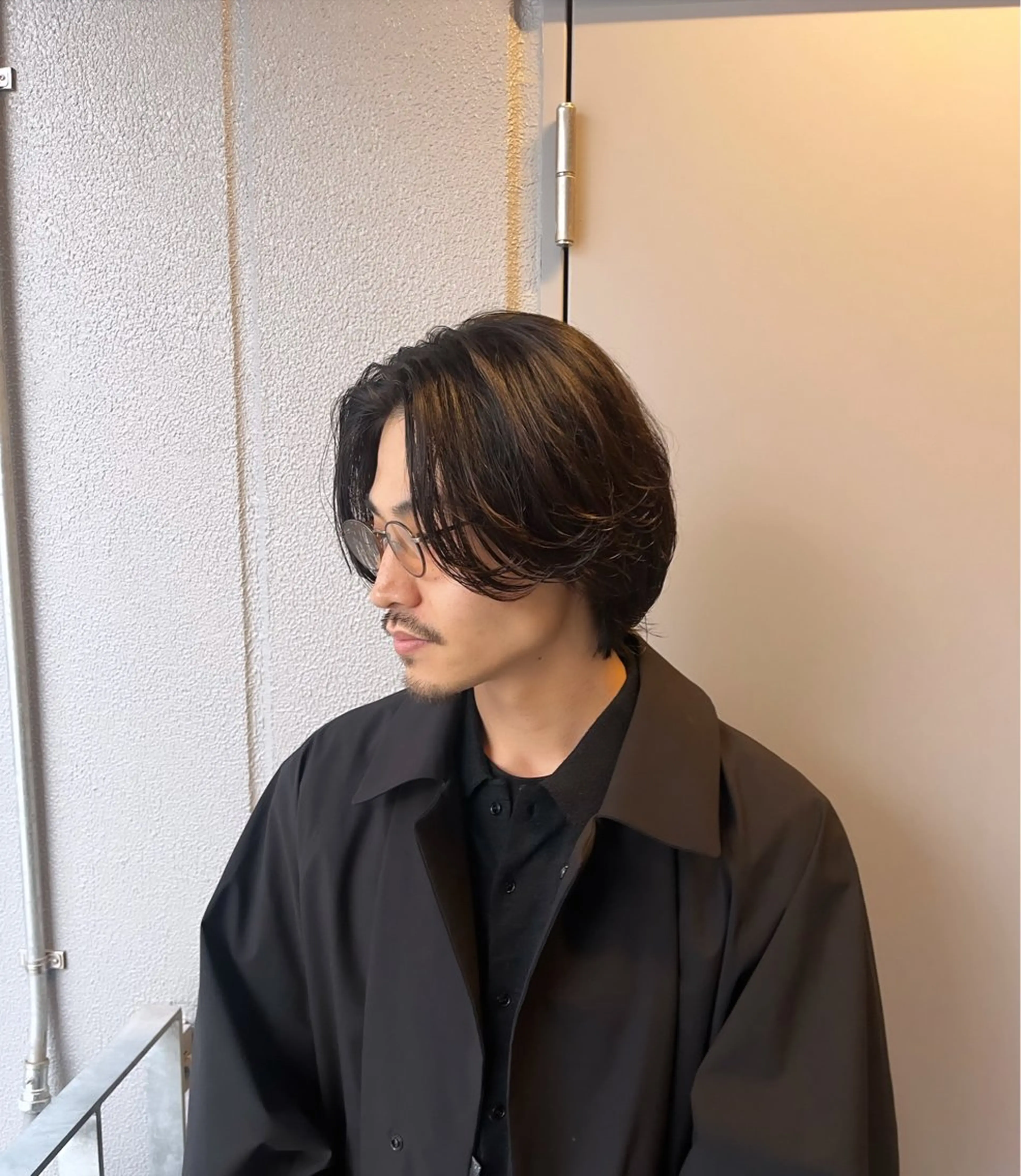 ショート パーマ メンズ カット ヘアカラー トリートメント 💈メンズカット💈 No.1💈坂元のヘアスタイル