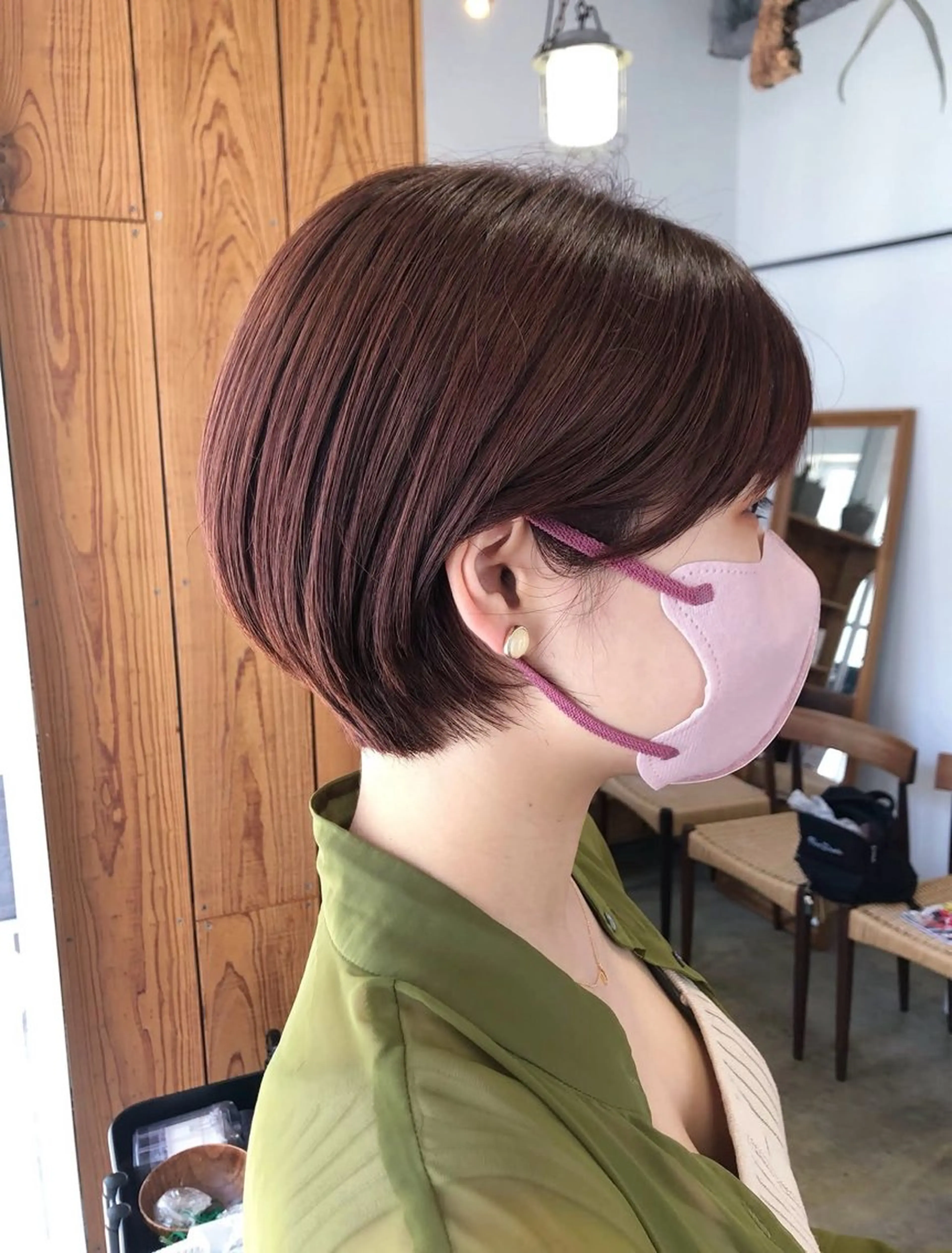 🌟ショートボブヘアカット【ショートボブ/丸みショート/前下がり/前髪顔周りカット】の写真