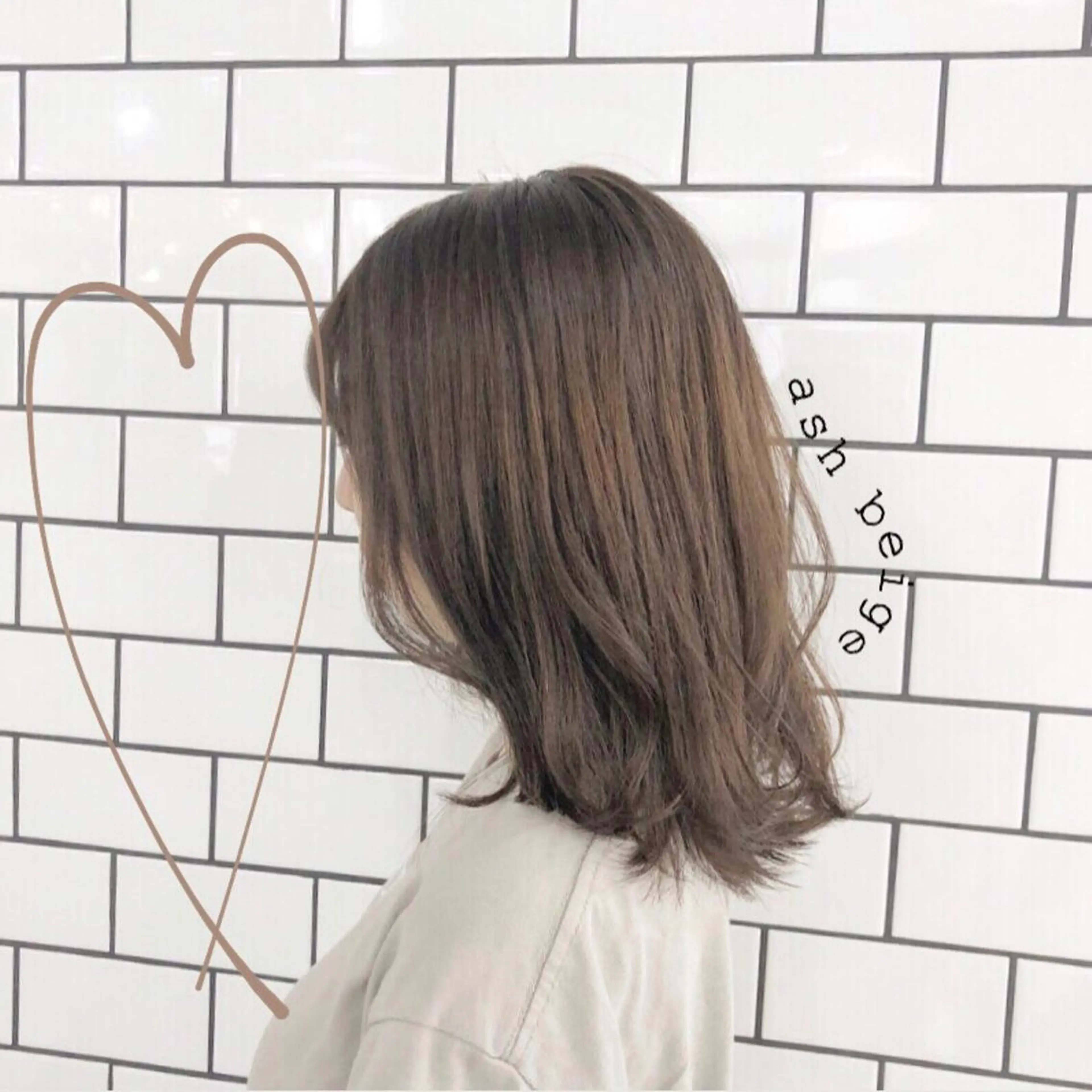 ミディアム カラー お洒落パーマ/ 艶カラー/michiのヘアスタイル