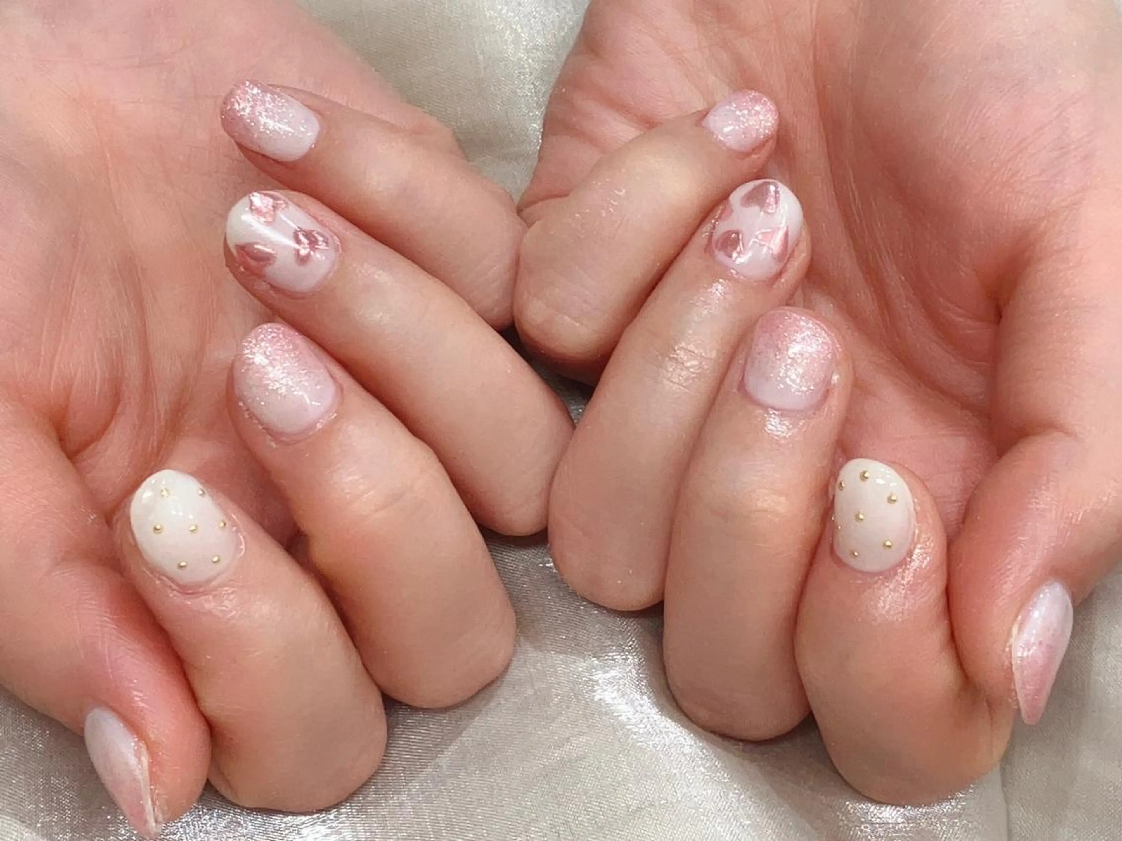 ネイル バレンタイン Umi nail& eyelashのネイルデザイン