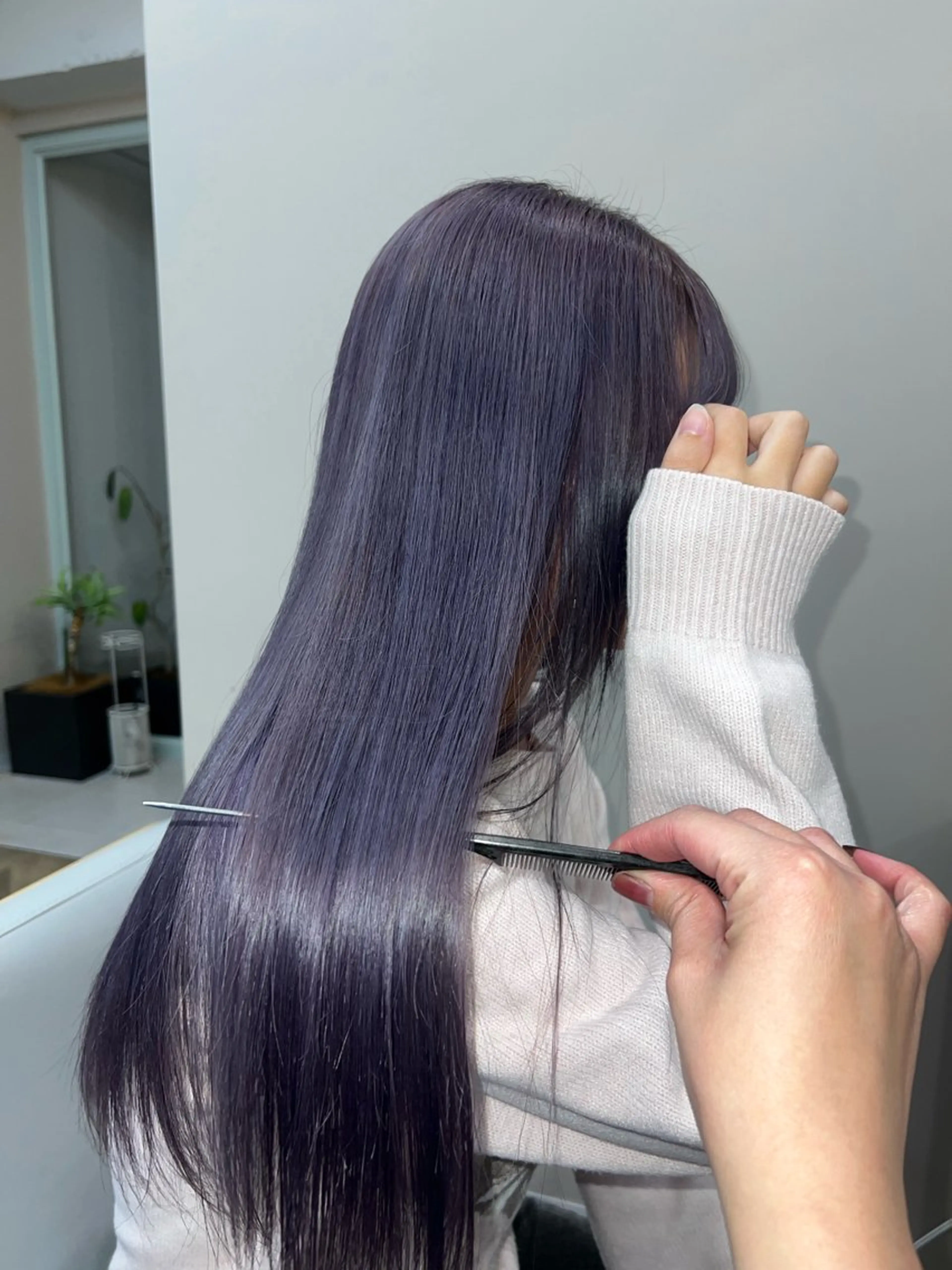 🎨【1color+treatmentメニュー】🎨ブリーチなしでカラーしたい時はこちらの写真