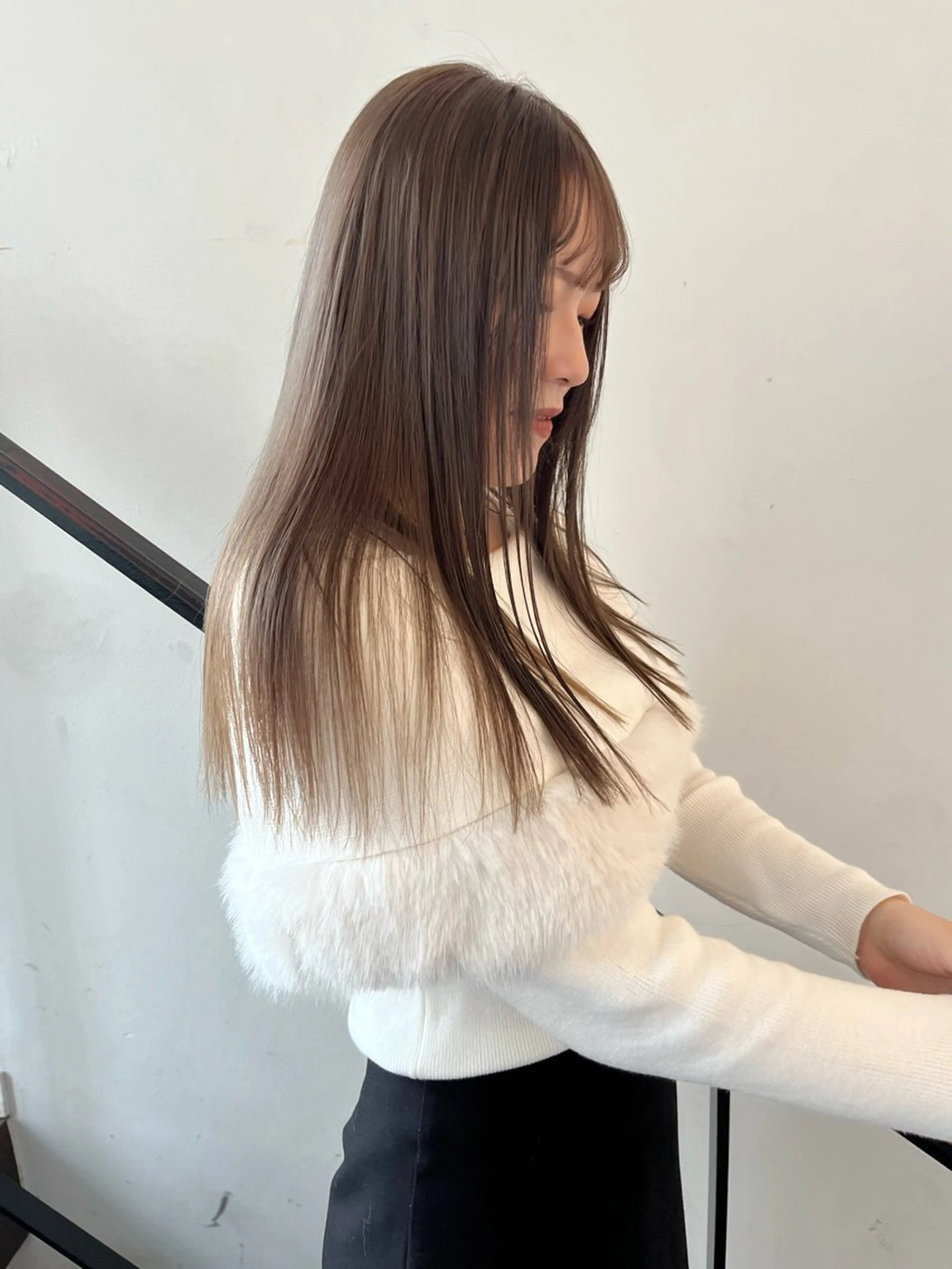 カラー ヘアカラー トリートメント aya/ブリーチ/ ボブ/ショートのヘアスタイル