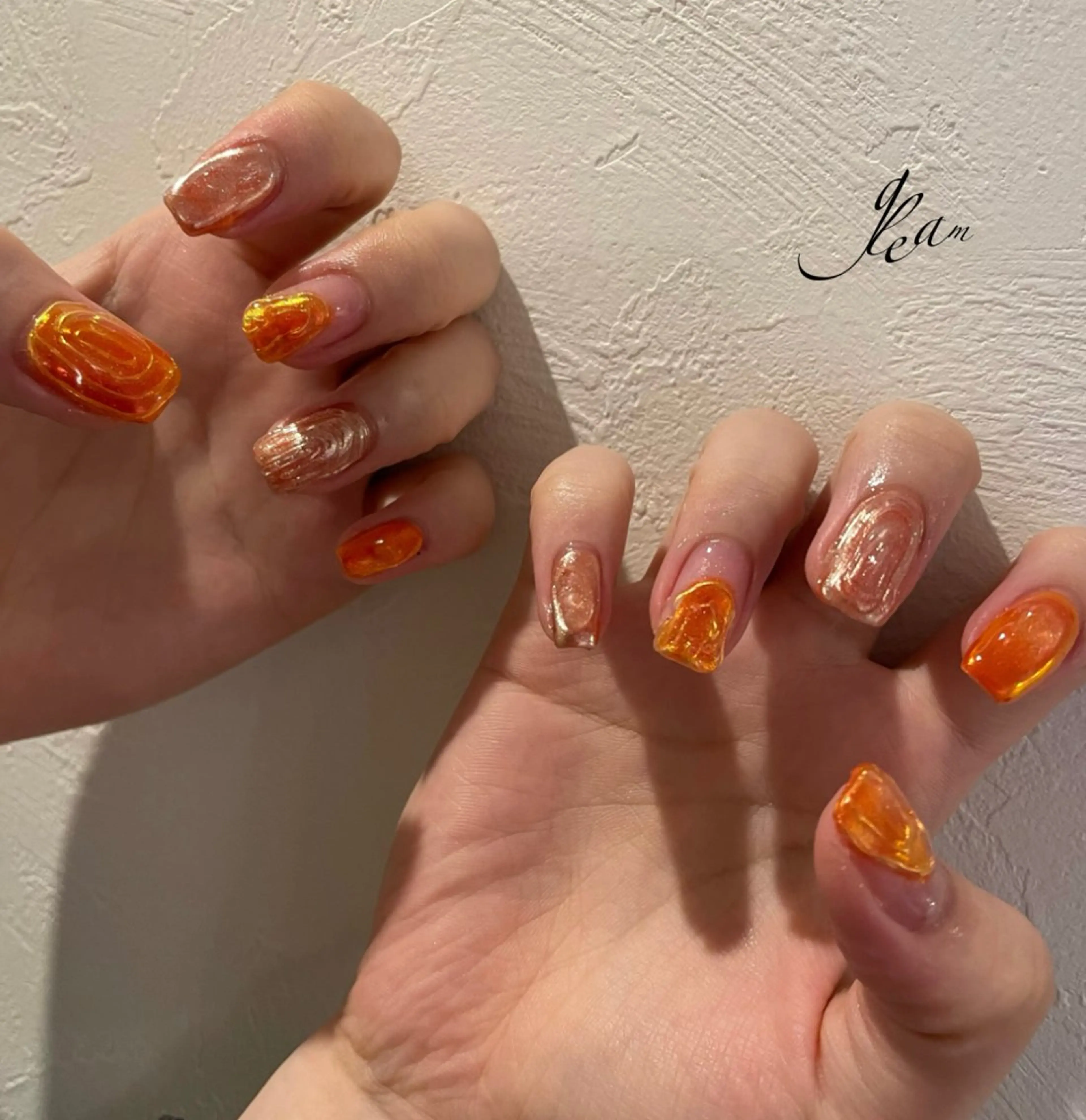 ネイル ハンドネイル gleam✴︎ sayakaのネイルデザイン