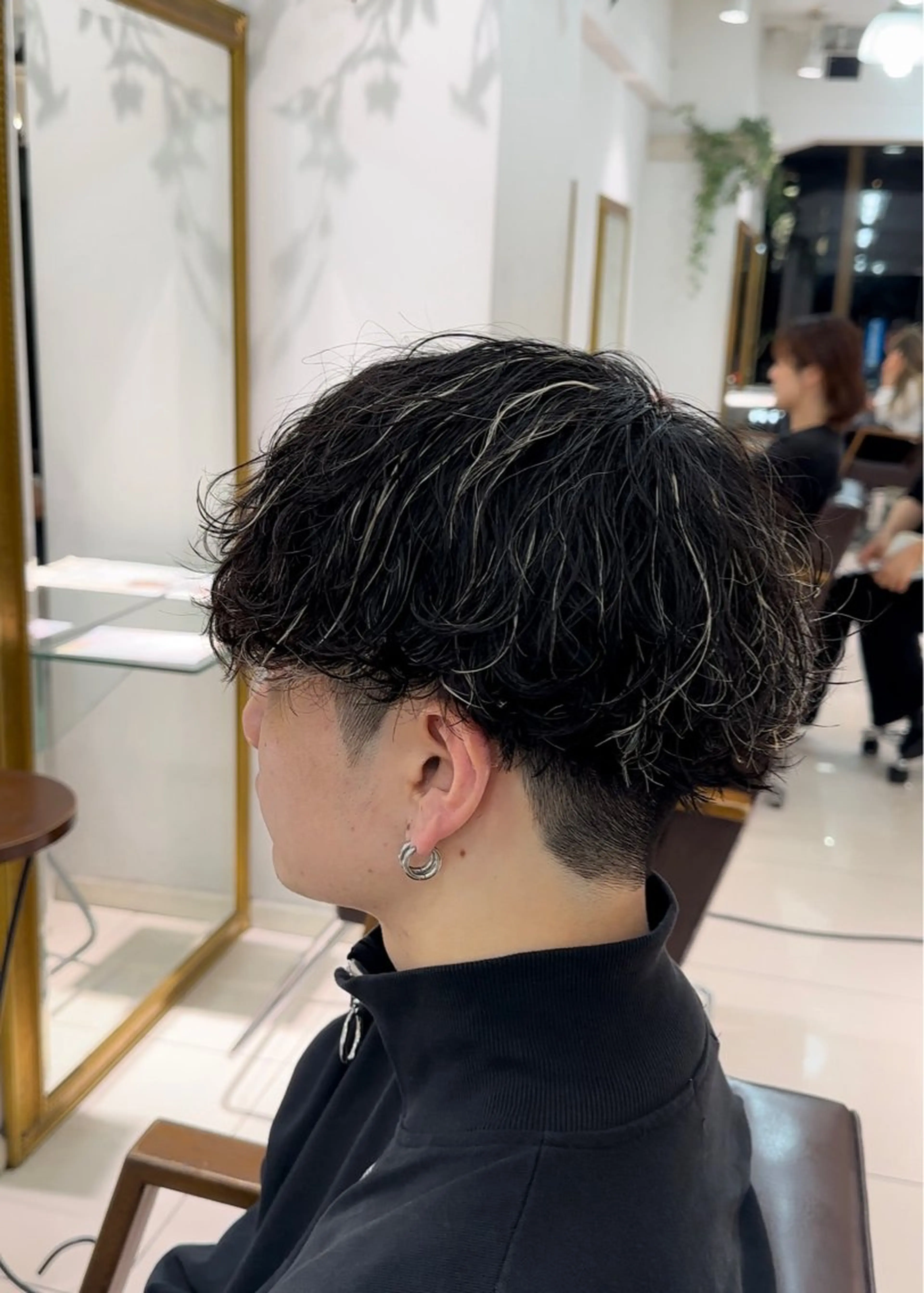 メンズ SALOWIN渋谷caldo店B1所属・岐津公太 メンズ縮毛矯正のプロのヘアスタイル