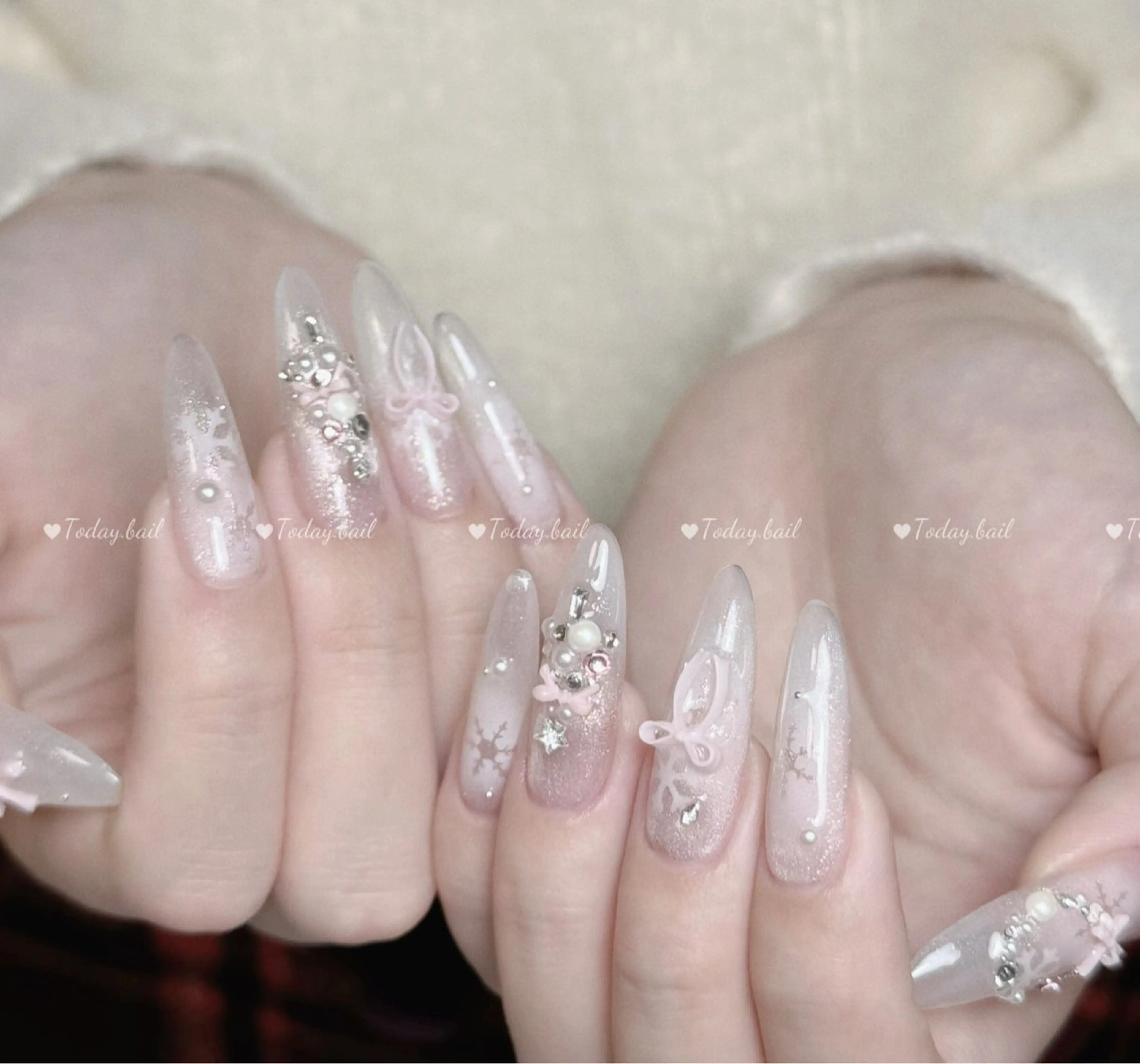 ネイル ハンドネイル 🎀Today nail💅のネイルデザイン