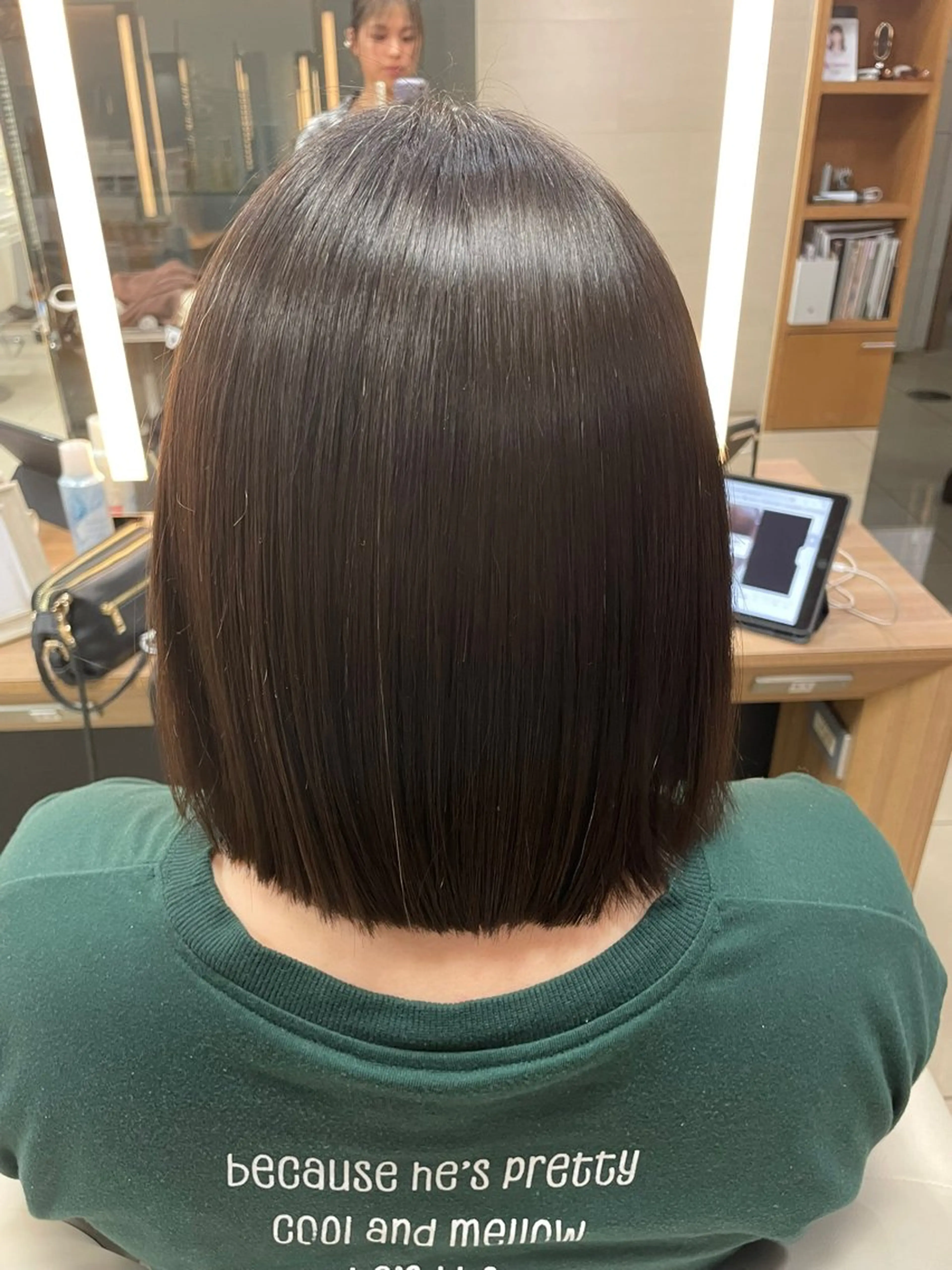 【👑SNSで話題沸騰!】プレミアム髪質改善酸性ストレートの写真