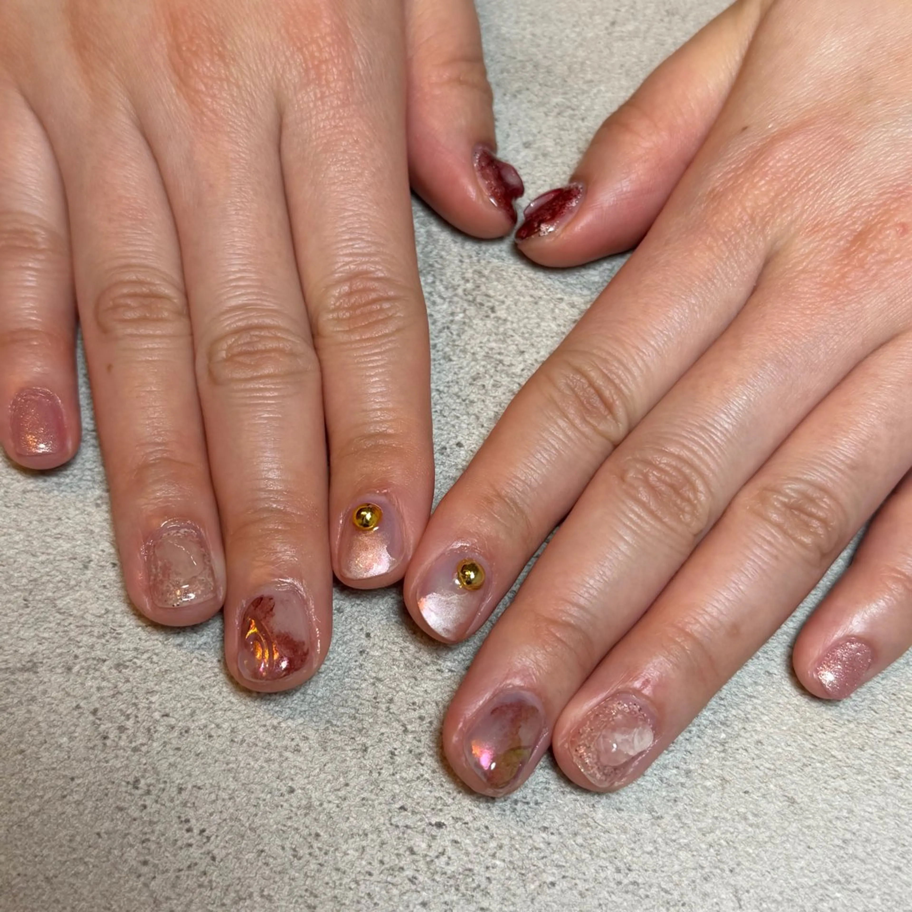 ネイル 自由が丘サロン あやめ💅のネイルデザイン