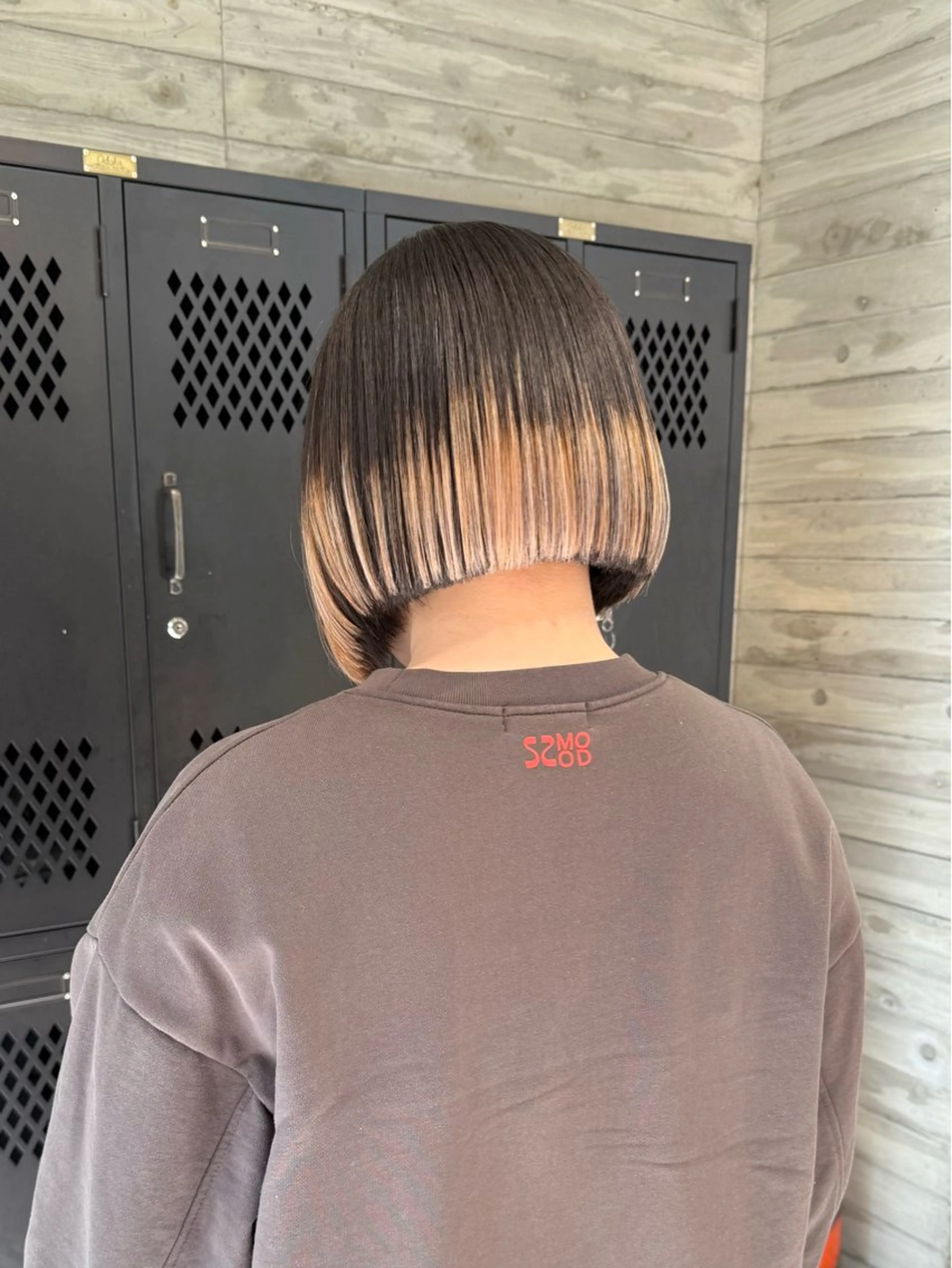 カラー カット ヘアカラー トリートメント 色落ち綺麗透明感カラ /ボブ/ナカツヒカルのヘアスタイル