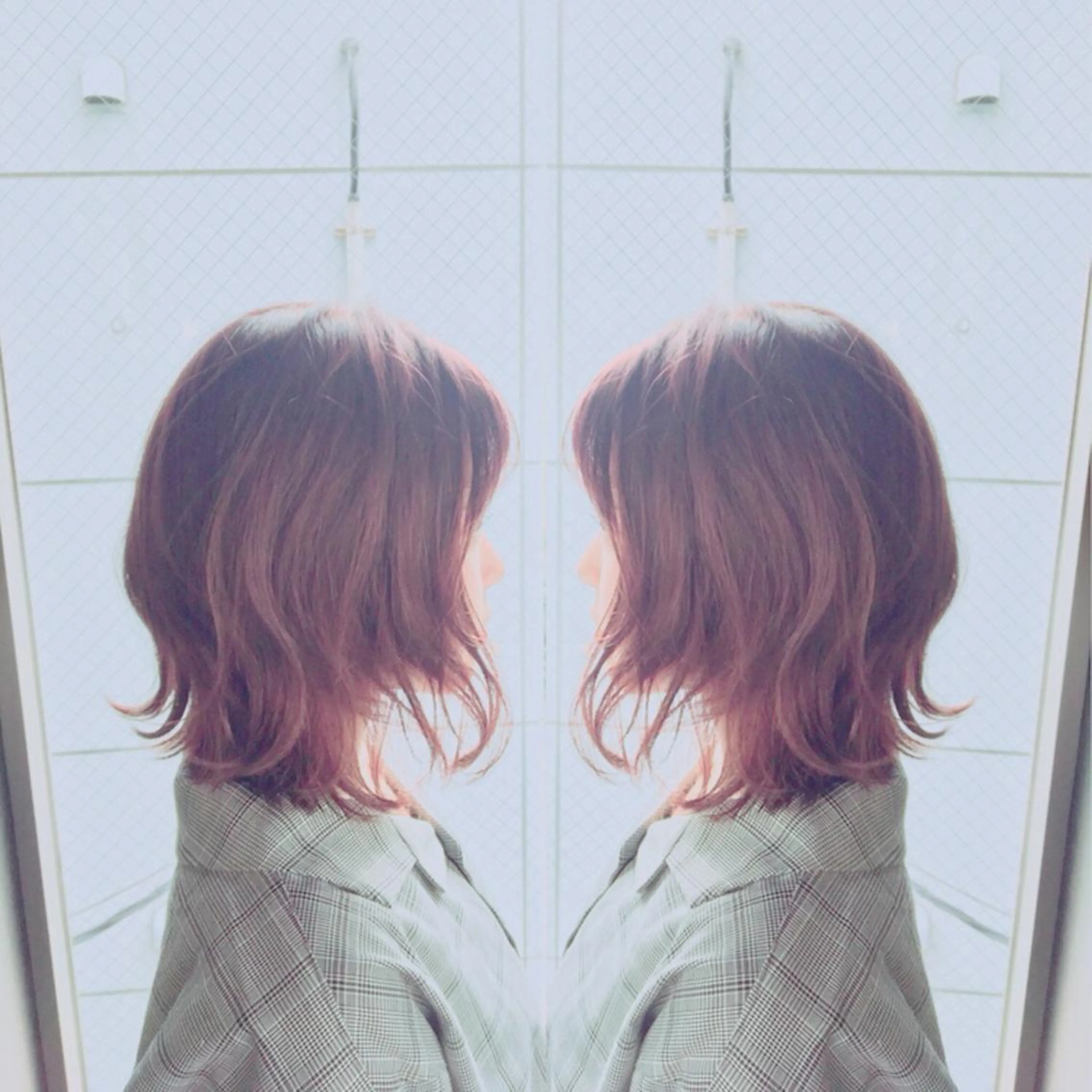 カラー Asuka Mabuchiのヘアスタイル