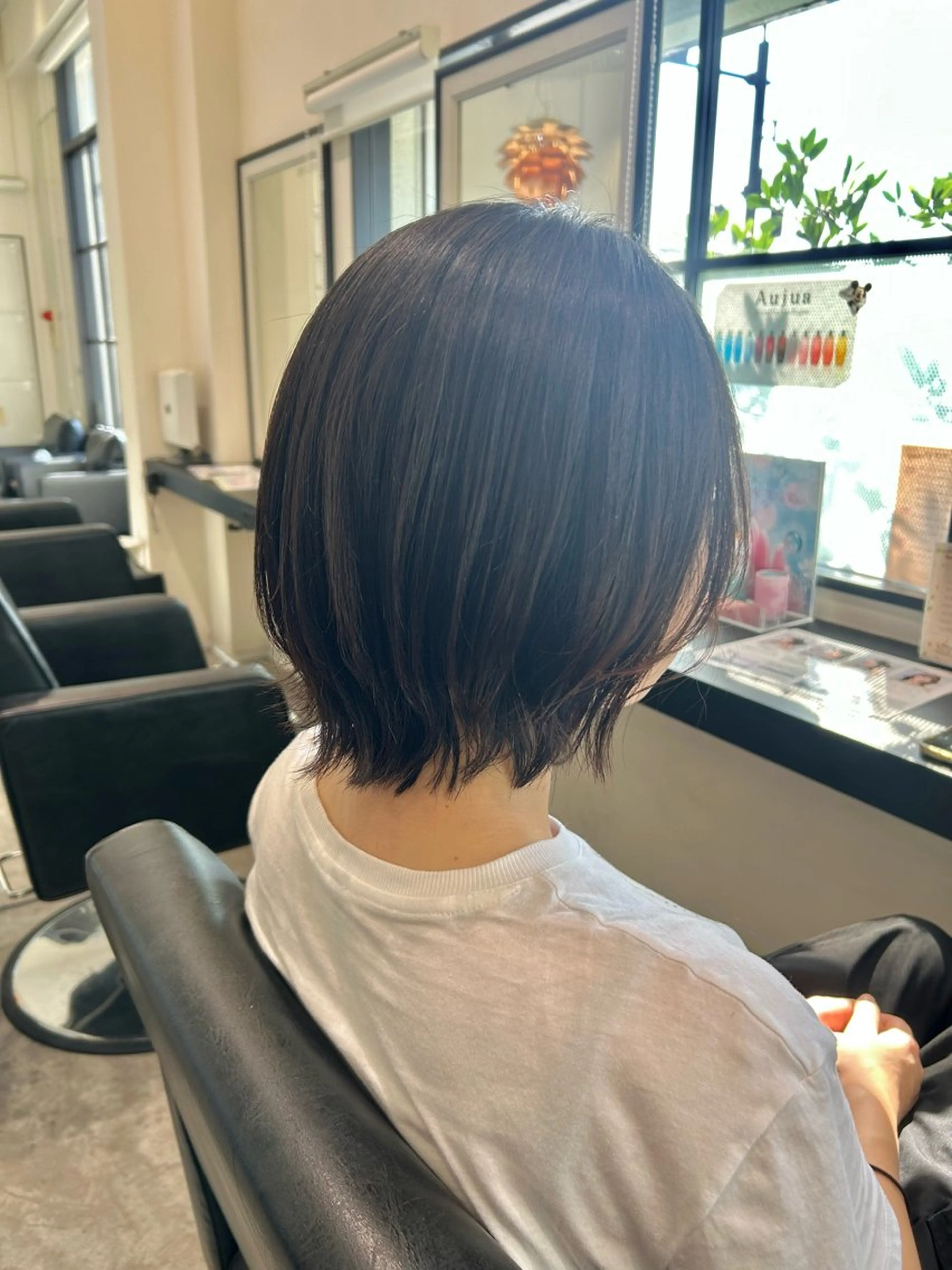 ショート ショートヘア 小顔カット ウルフカット 阿部 まきほのヘアスタイル