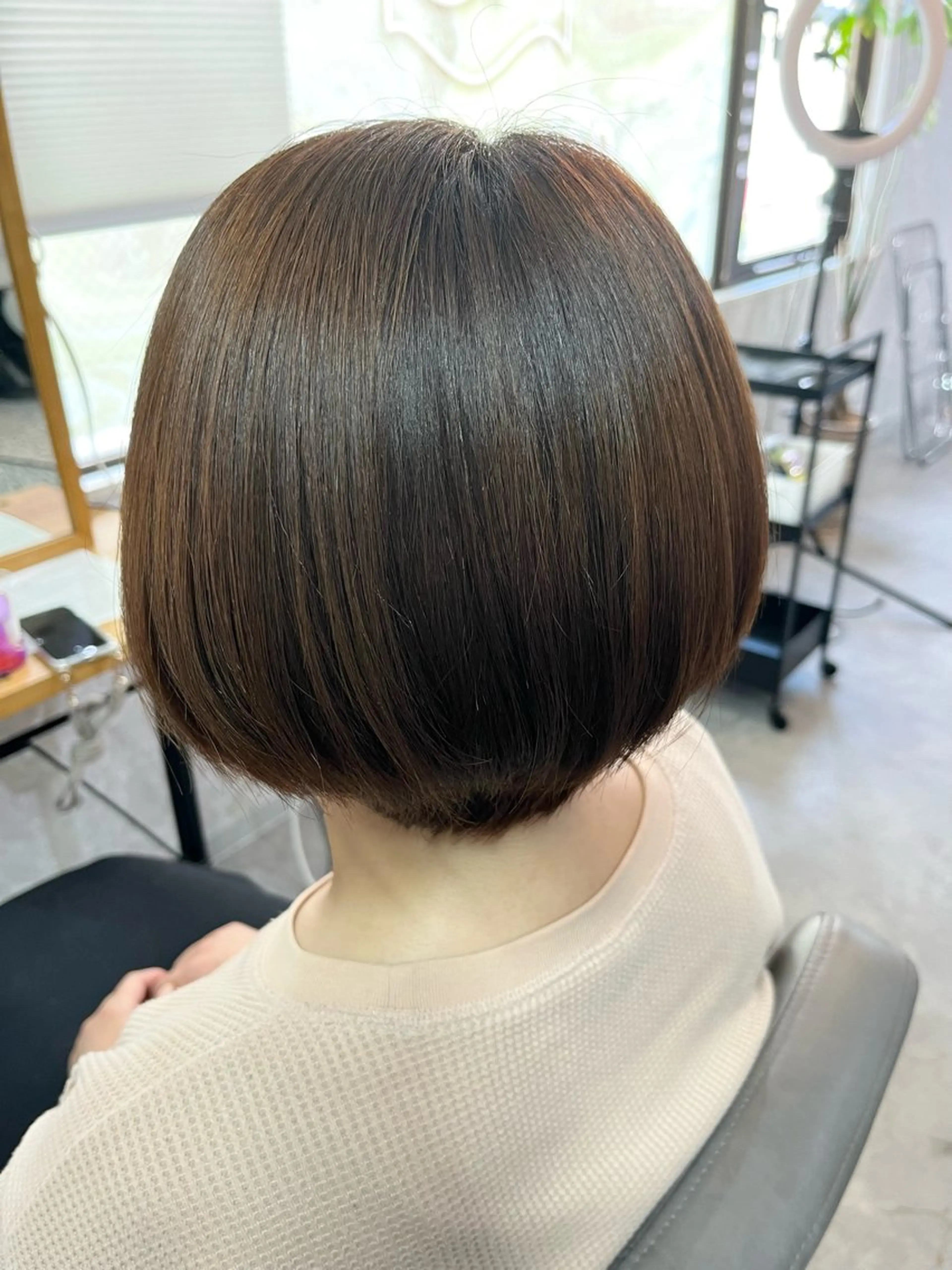 ショート カラー 池田 真衣のヘアスタイル