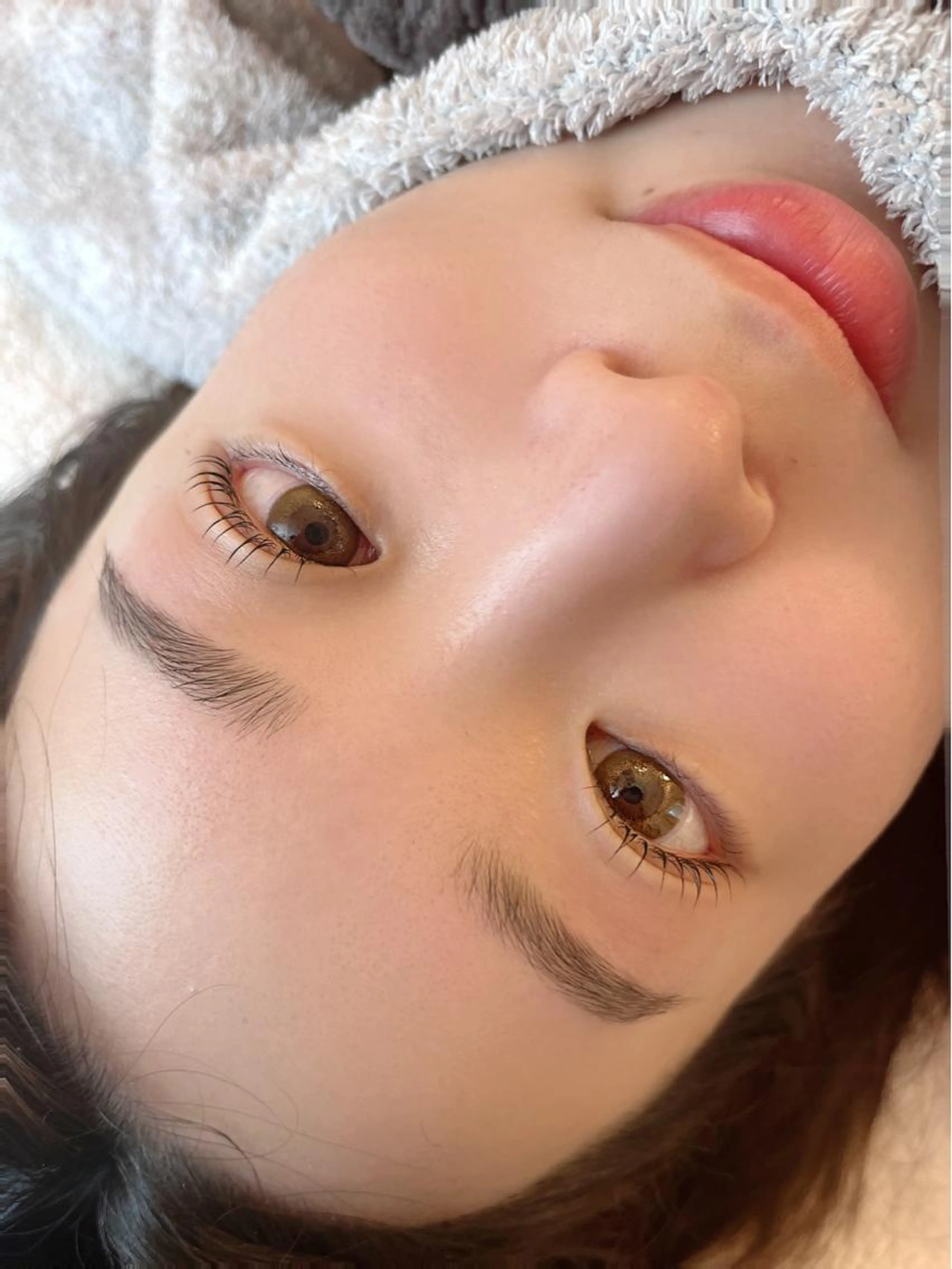 最先端✨美容液でかけるダメージレスまつ毛パーマ🌹パリジェンヌ可能。トリートメントコーティング付き【上下まつ毛】の写真