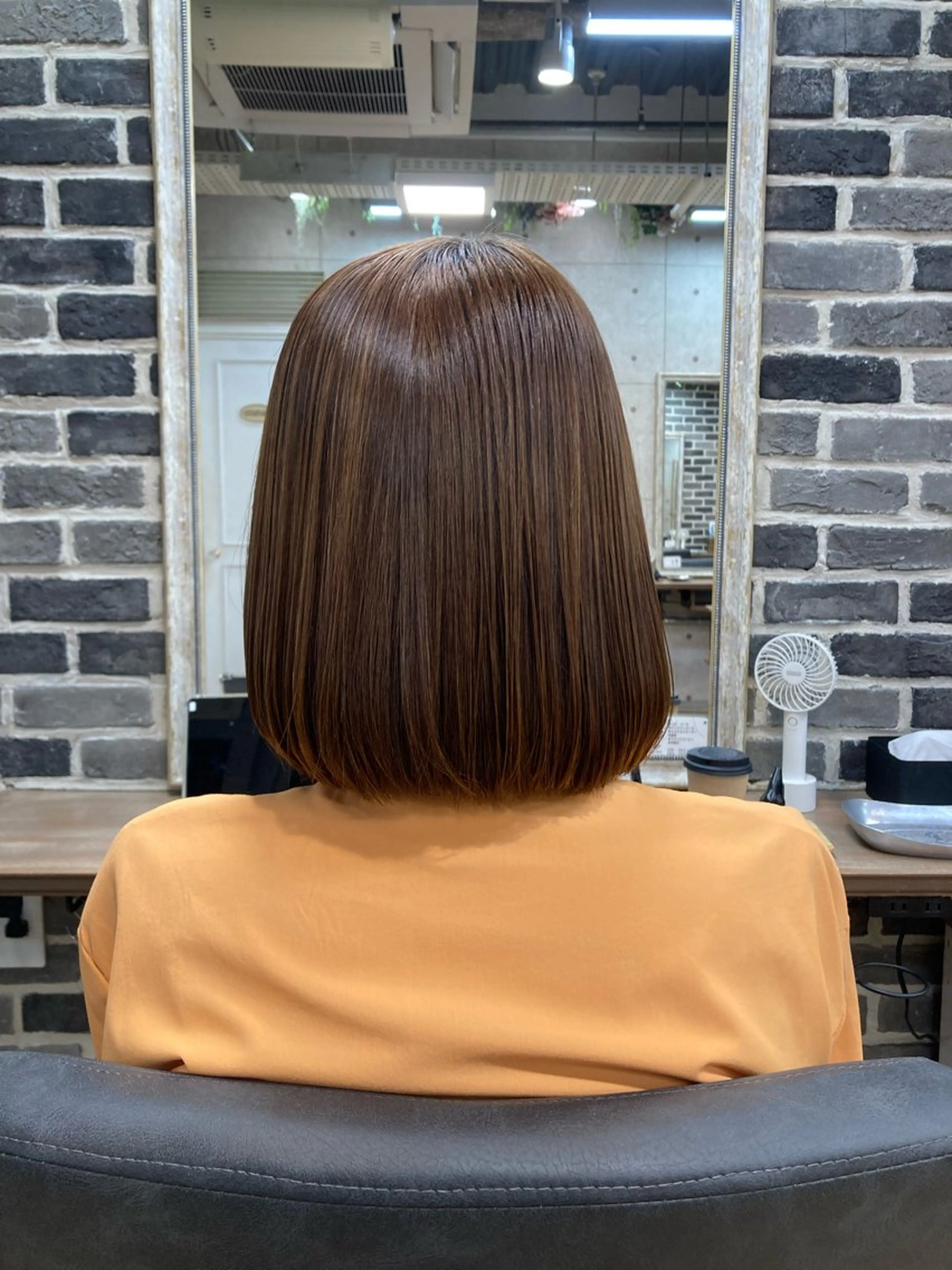 パーマ 縮毛矯正 加茂野 緑のヘアスタイル