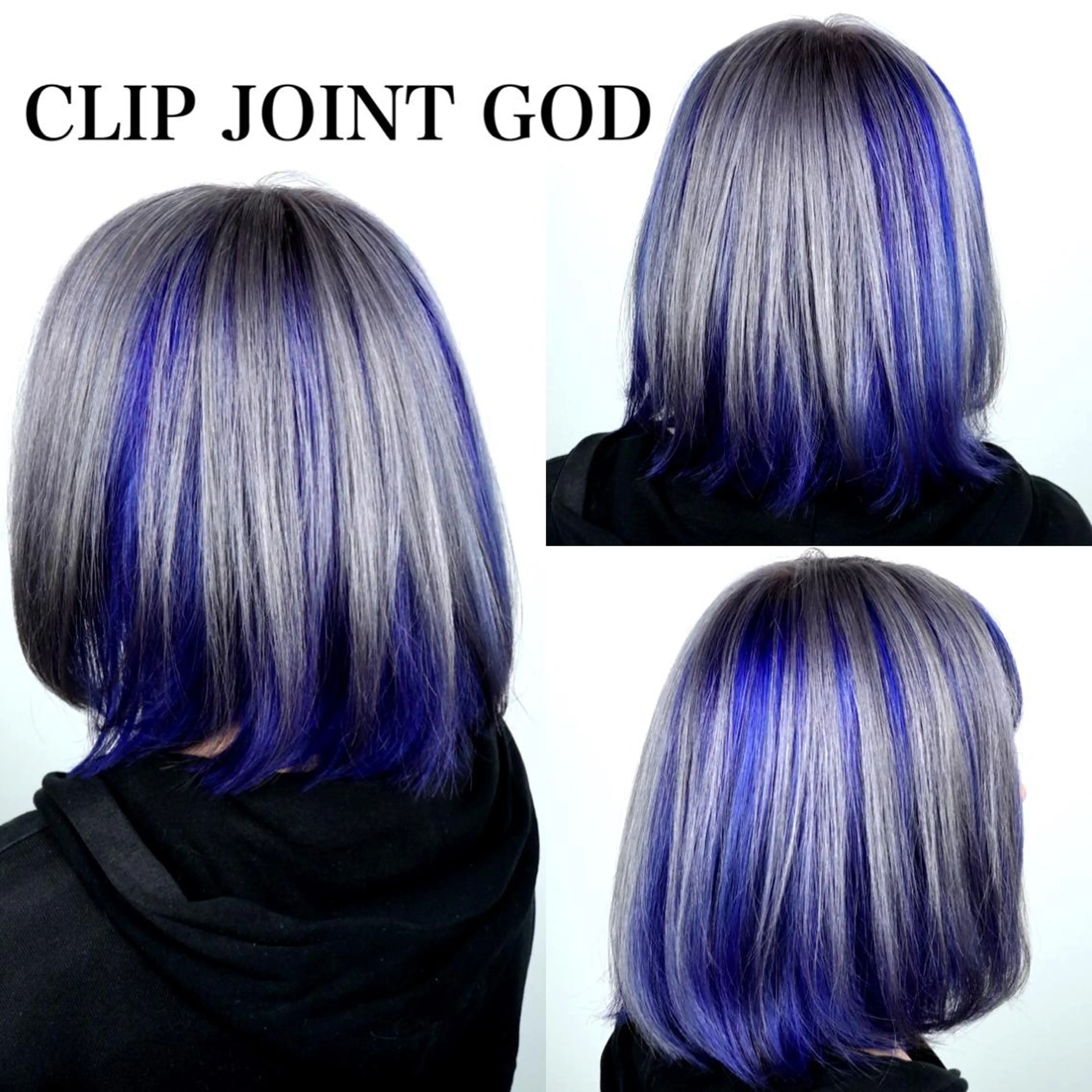 ミディアム カラー シルバー バイオレットカラー ヘアカラー トリートメント ヘアセット 秋葉 洸平のヘアスタイル